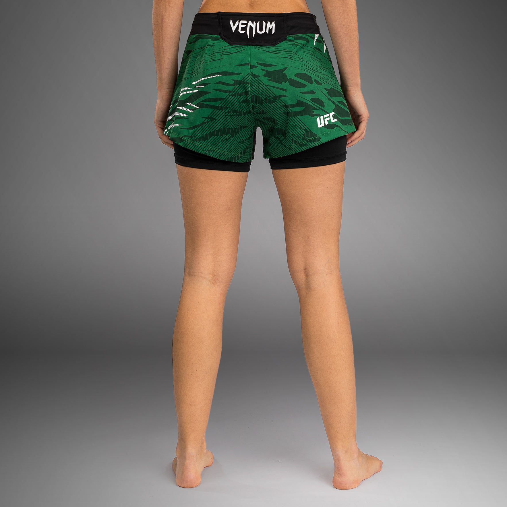 Shorts de Combat pour Femmes UFC Fusion by Venum Authentic Fight Night - Vert - product-type_Shorts de MMA