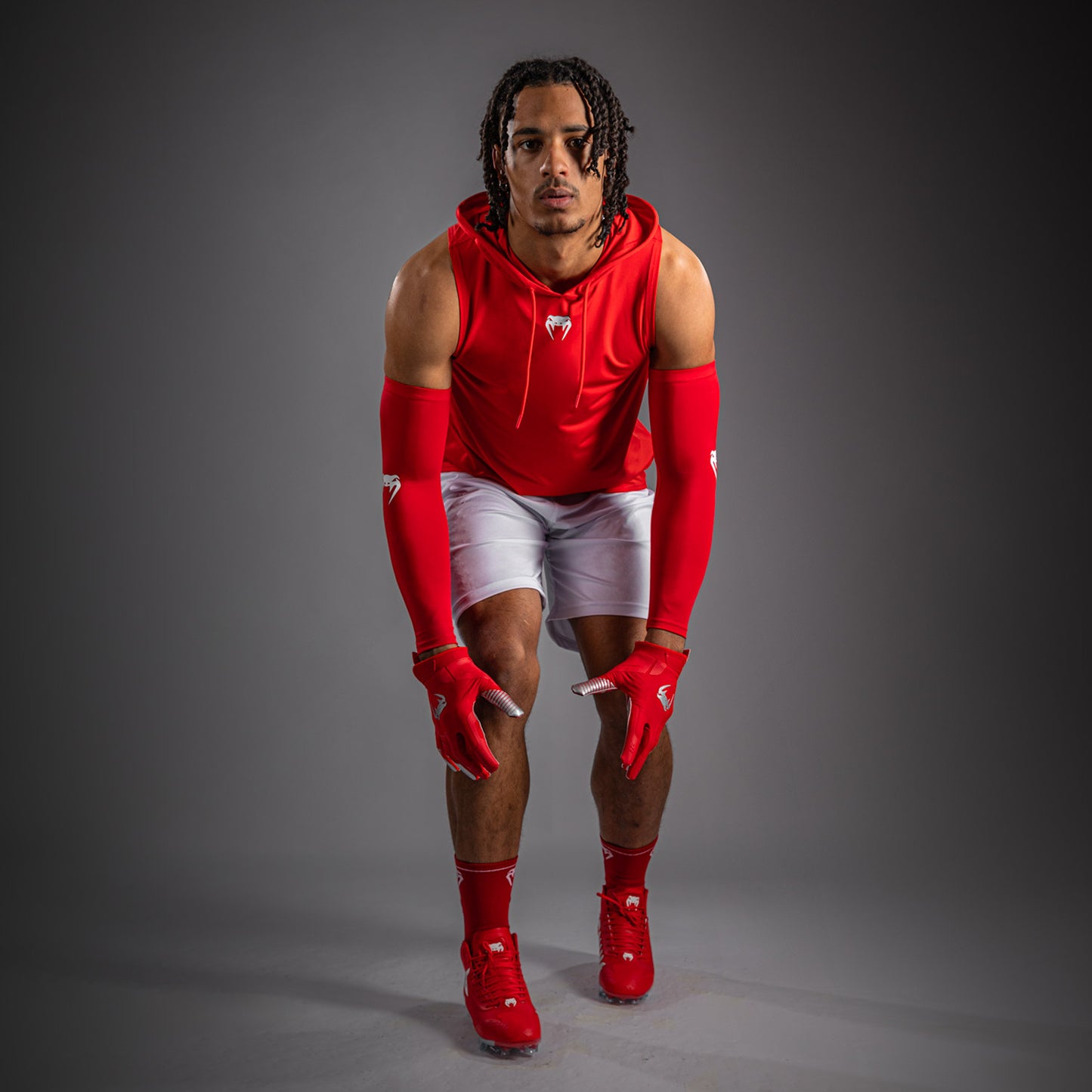 Sweat à capuche Dry Tech sans manches Venum Elite - Rouge - product-type_Sweatshirts
