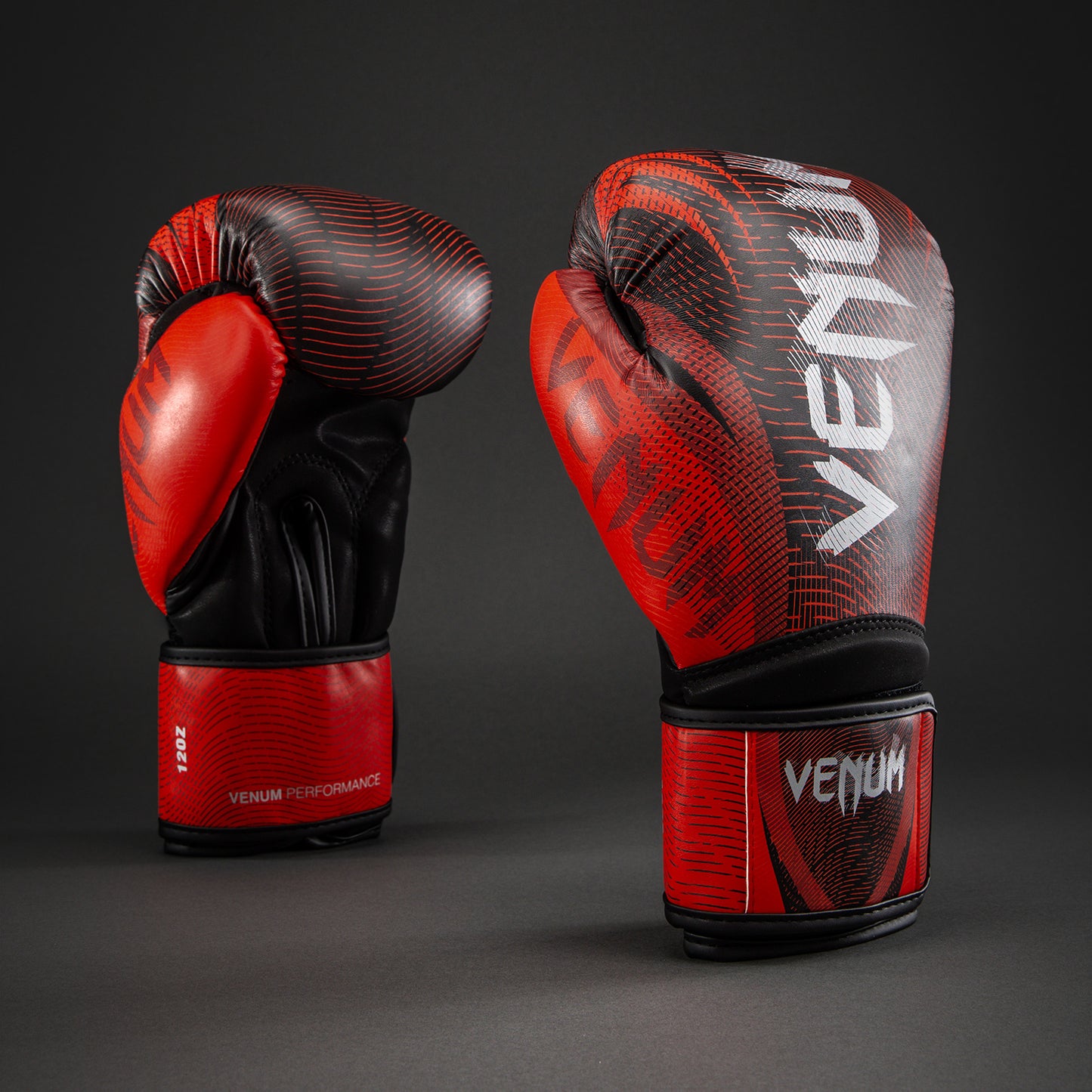 Gants de boxe Venum Galactic 3.0 - Rouge/Argent