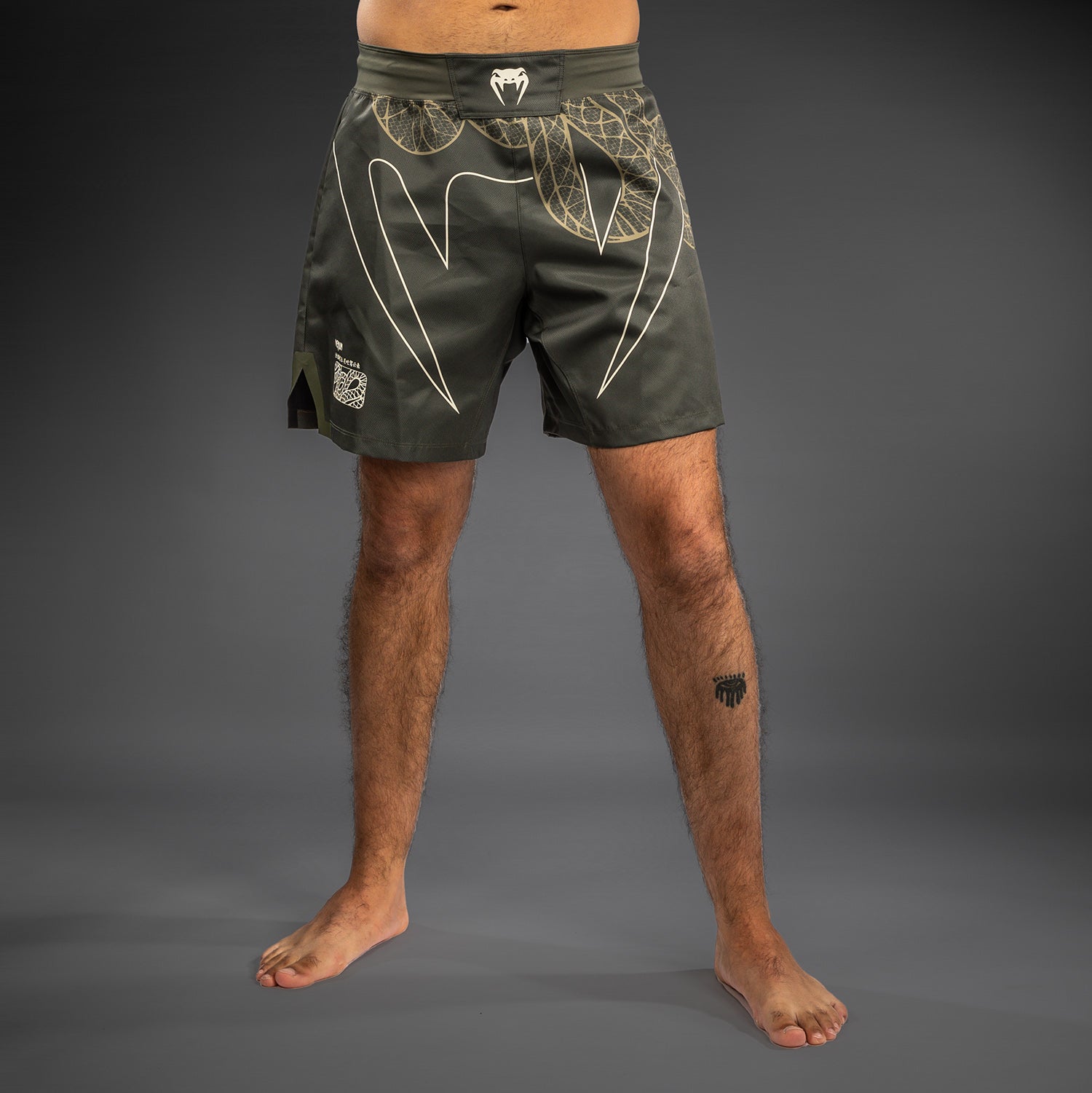 Short de Combat Venum Serpenti – Kaki/Bronze/Ivoire - product-type_Shorts de MMA