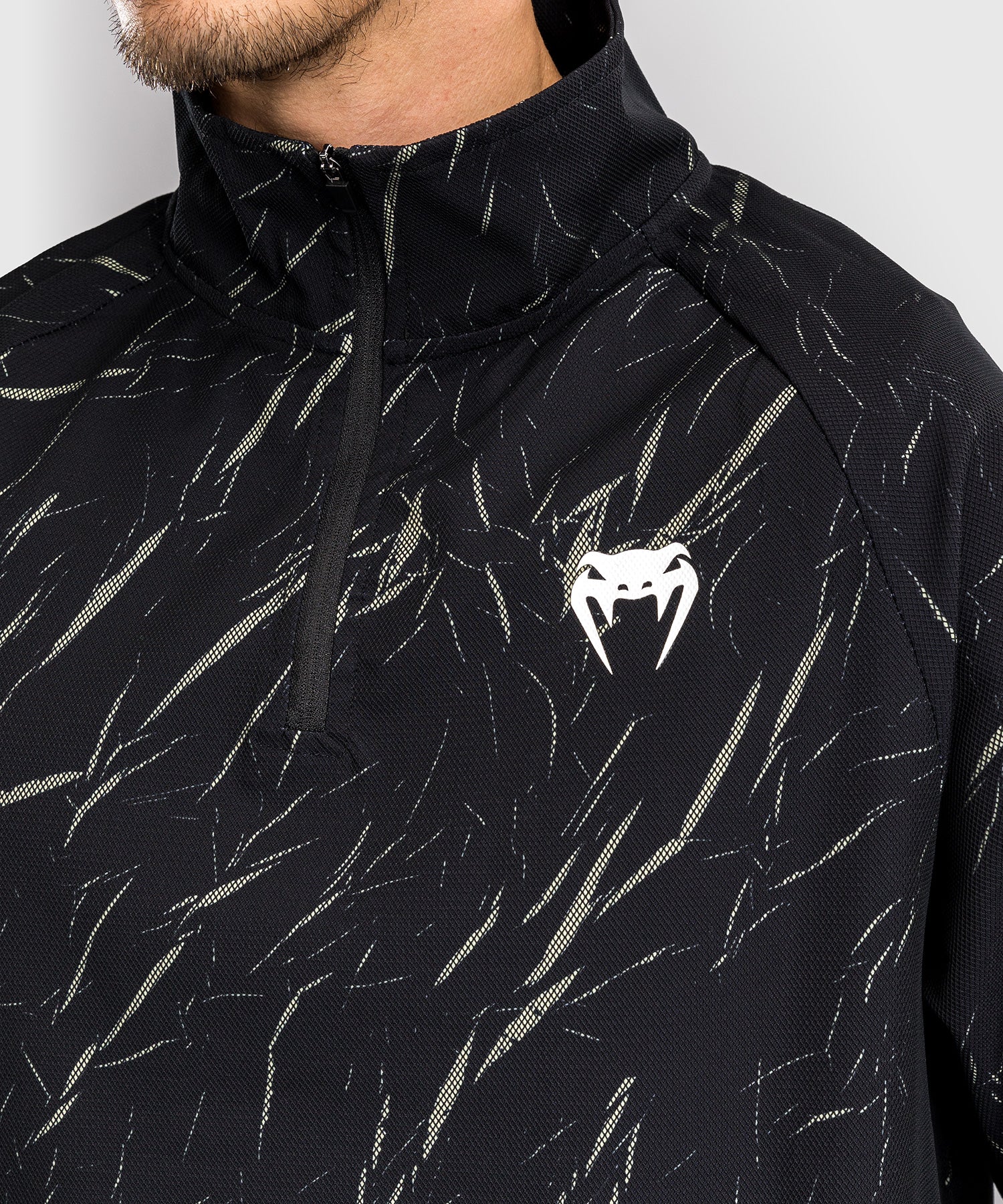 Veste de Survêtement Pour Hommes Venum Trooper - Noir/Beige - product-type_Sweatshirts