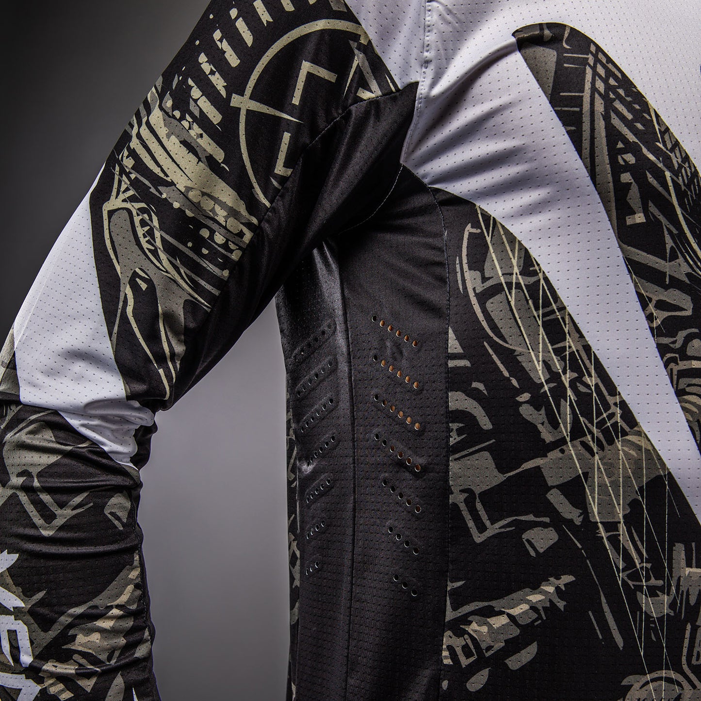 Maillot de Motorsports Venum MX Elite - Noir/Sable