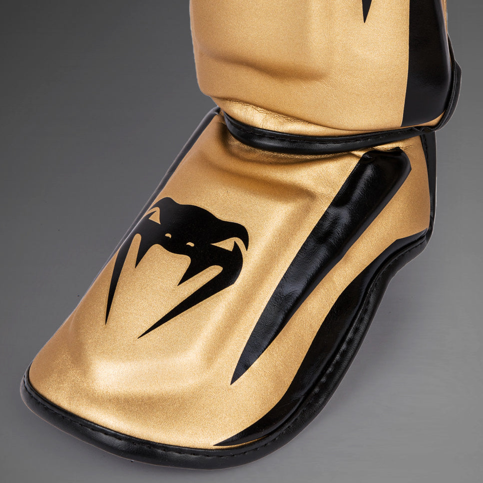 Protège-tibias Venum Elite - Or/Noir - product-type_Protège-tibias