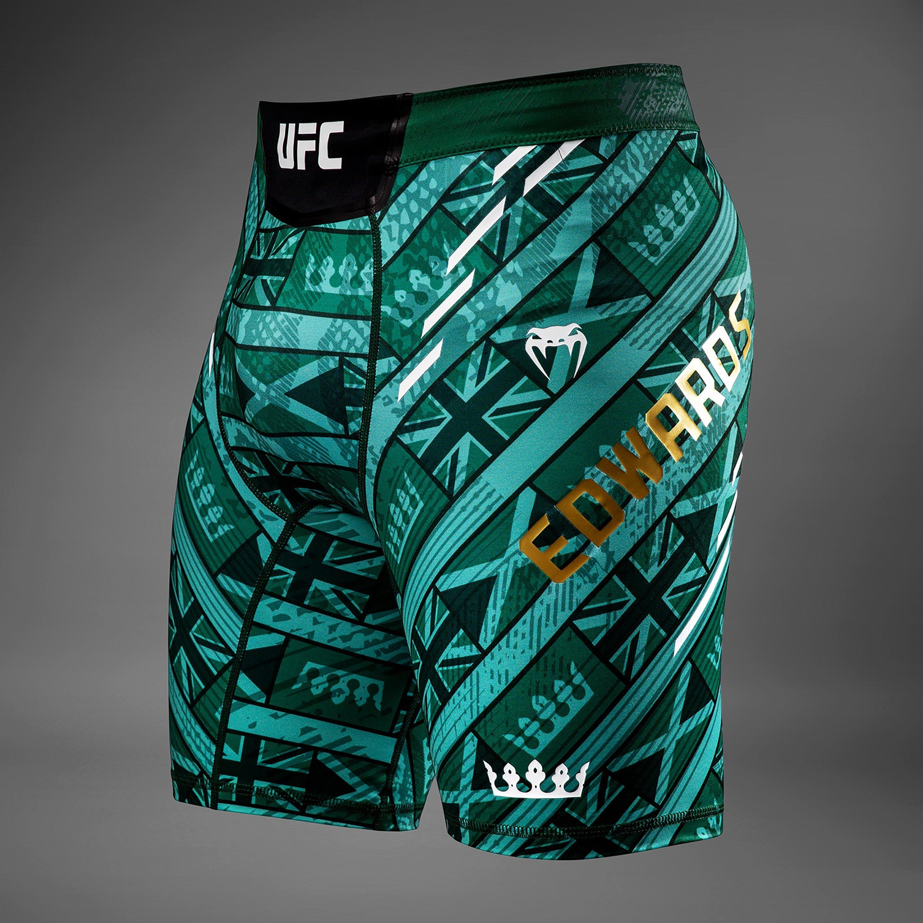 Short de compression pour Hommes UFC Unrivaled by Venum Leon Edwards - Vert - product-type_Shorts de compression