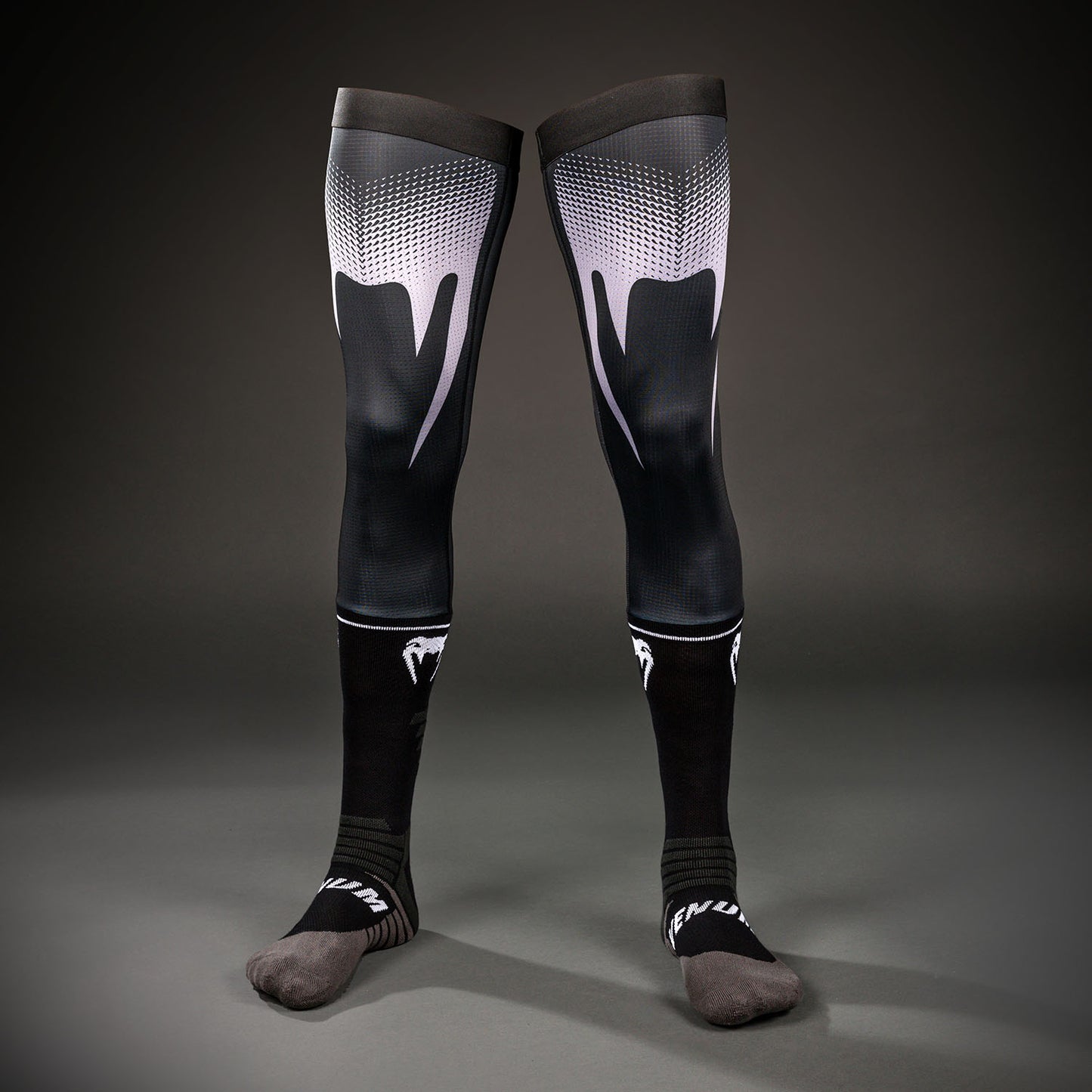 Chaussettes de Motorsports Venum MX Basics - Noir/Blanc