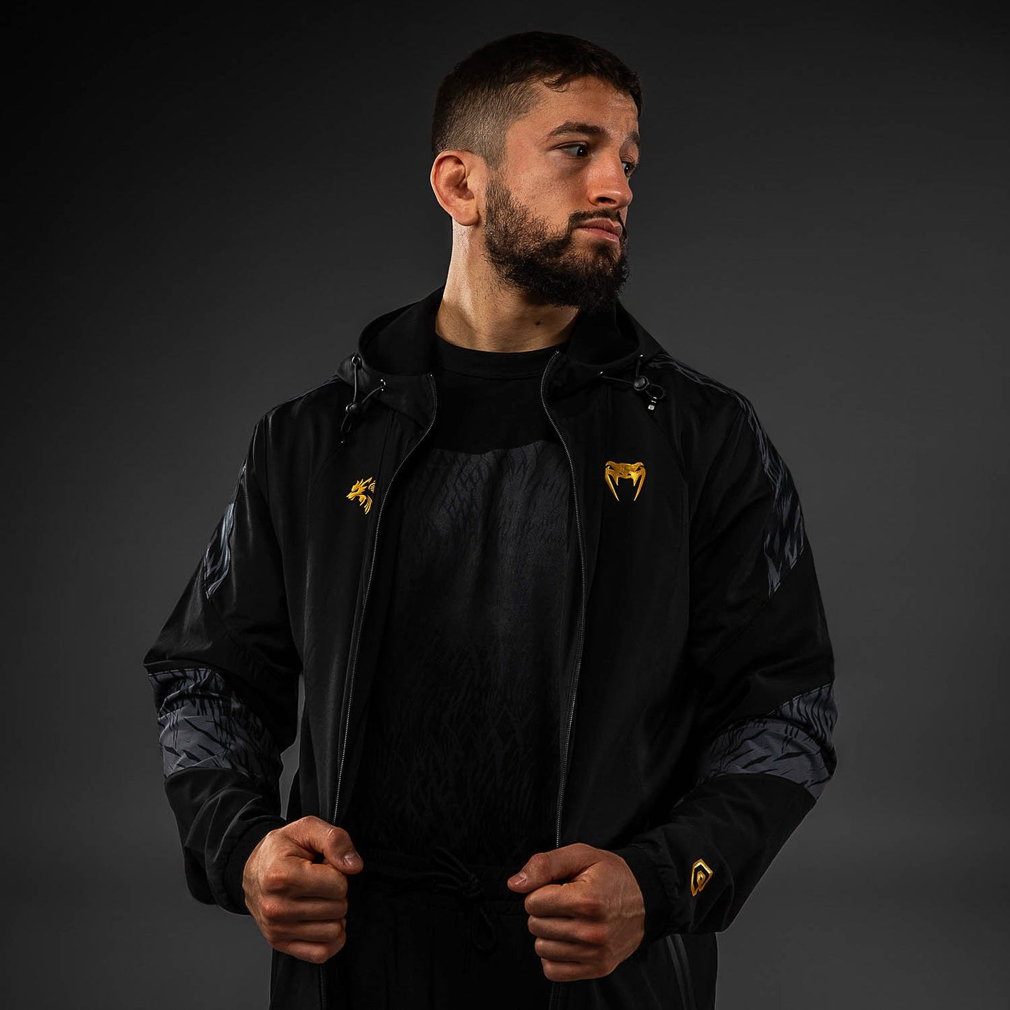 Veste de survêtement Venum x Chimaev - Noir/Gris - product-type_Vestes