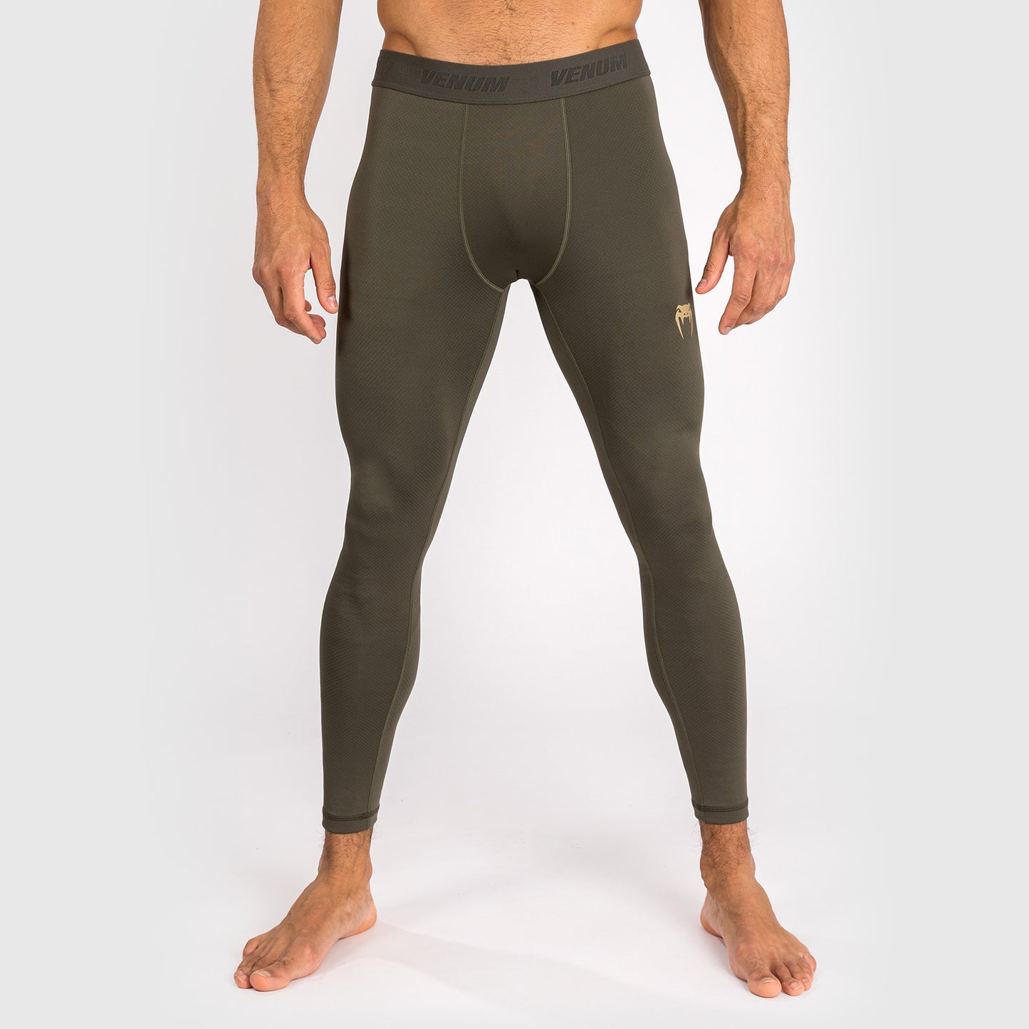 Pantalon de compression pour hommes Venum Contender - Kaki - product-type_Pantalons de Compression
