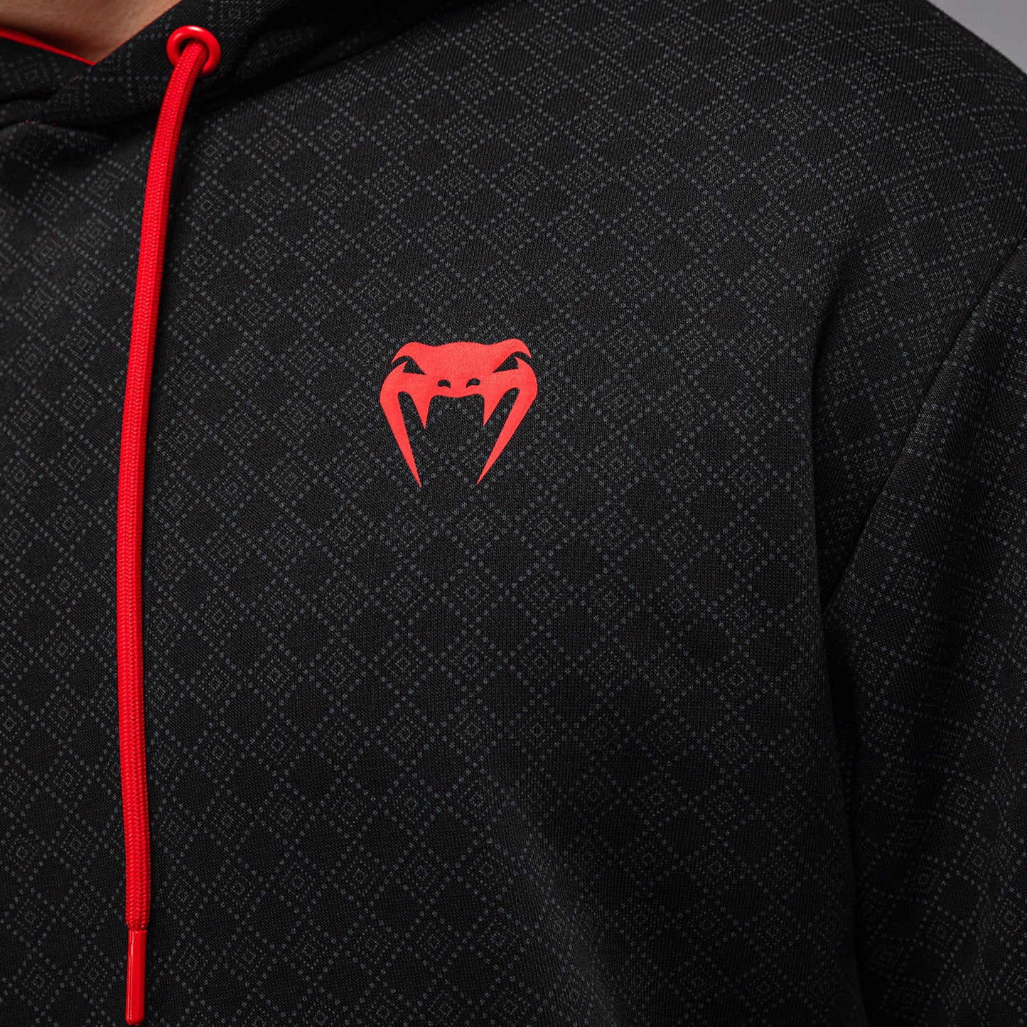 Sweat à Capuche Venum x Roger Gracie Signature - Noir/Rouge - product-type_Sweatshirts