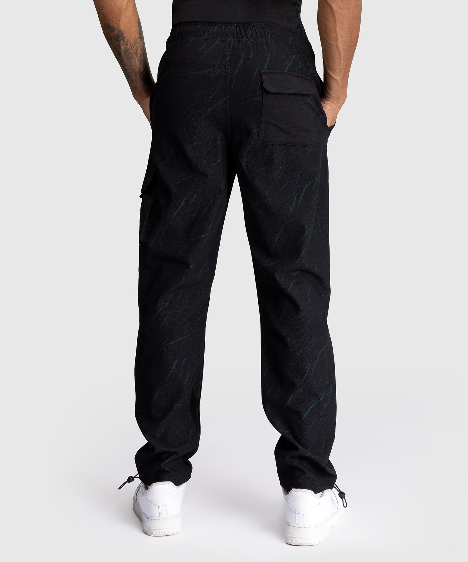 Jogging pour Hommes Venum Trooper - Noir/Vert - product-type_Pantalons de jogging