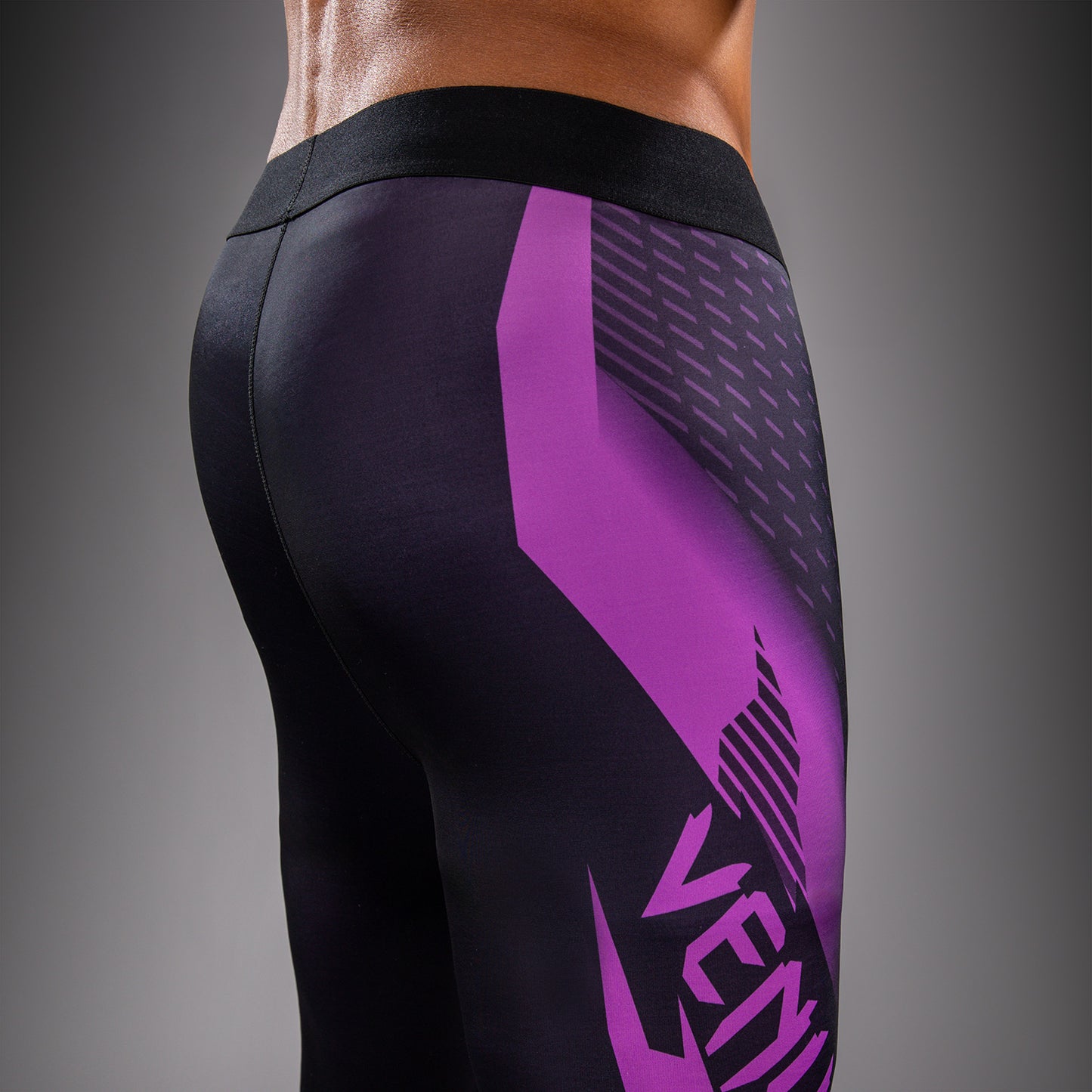 Pantalon de compression Venum No-Gi 6.0 - Noir/Violet