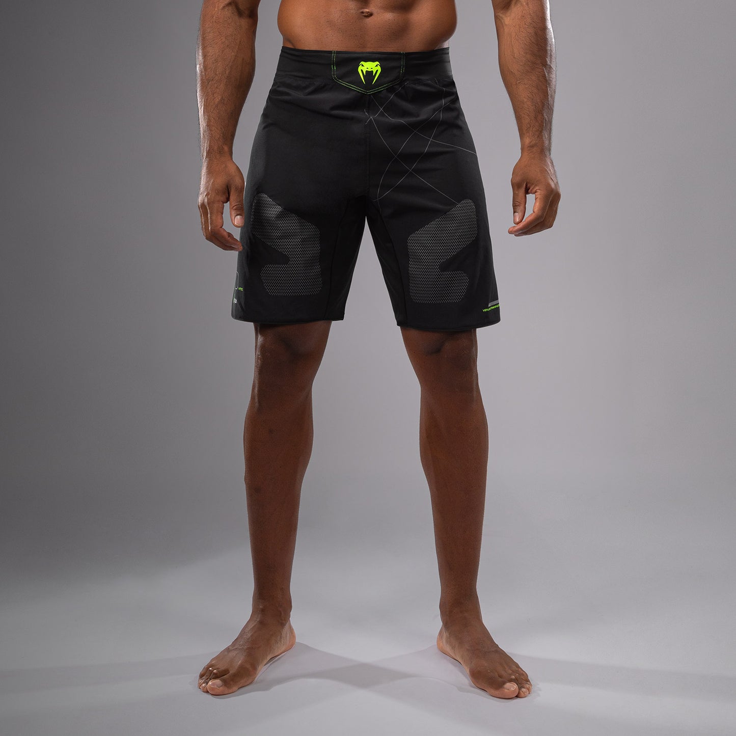 Short de combat Venum Training Camp 4.0 - Noir/Vert Fluo - product-type_Shorts de MMA