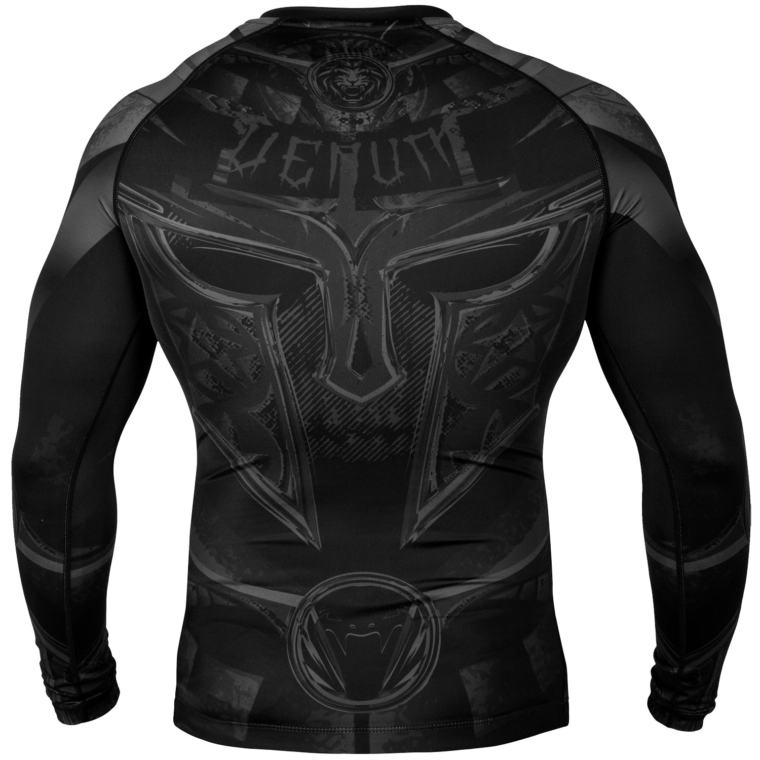 Rashguard Venum Gladiator 3.0 Manches longues - Noir/Noir - Exclusivité - product-type_T-Shirts de Compression
