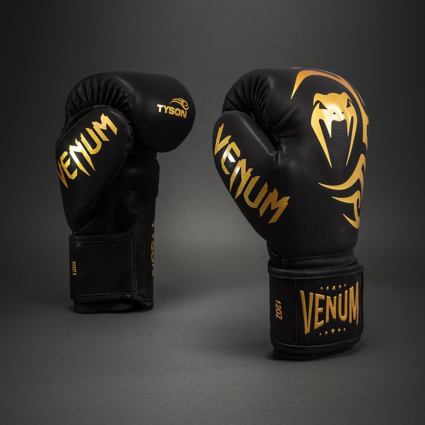 Gants de boxe Venum Mike Tyson Replica – Noir/Or - product-type_Gants de boxe
