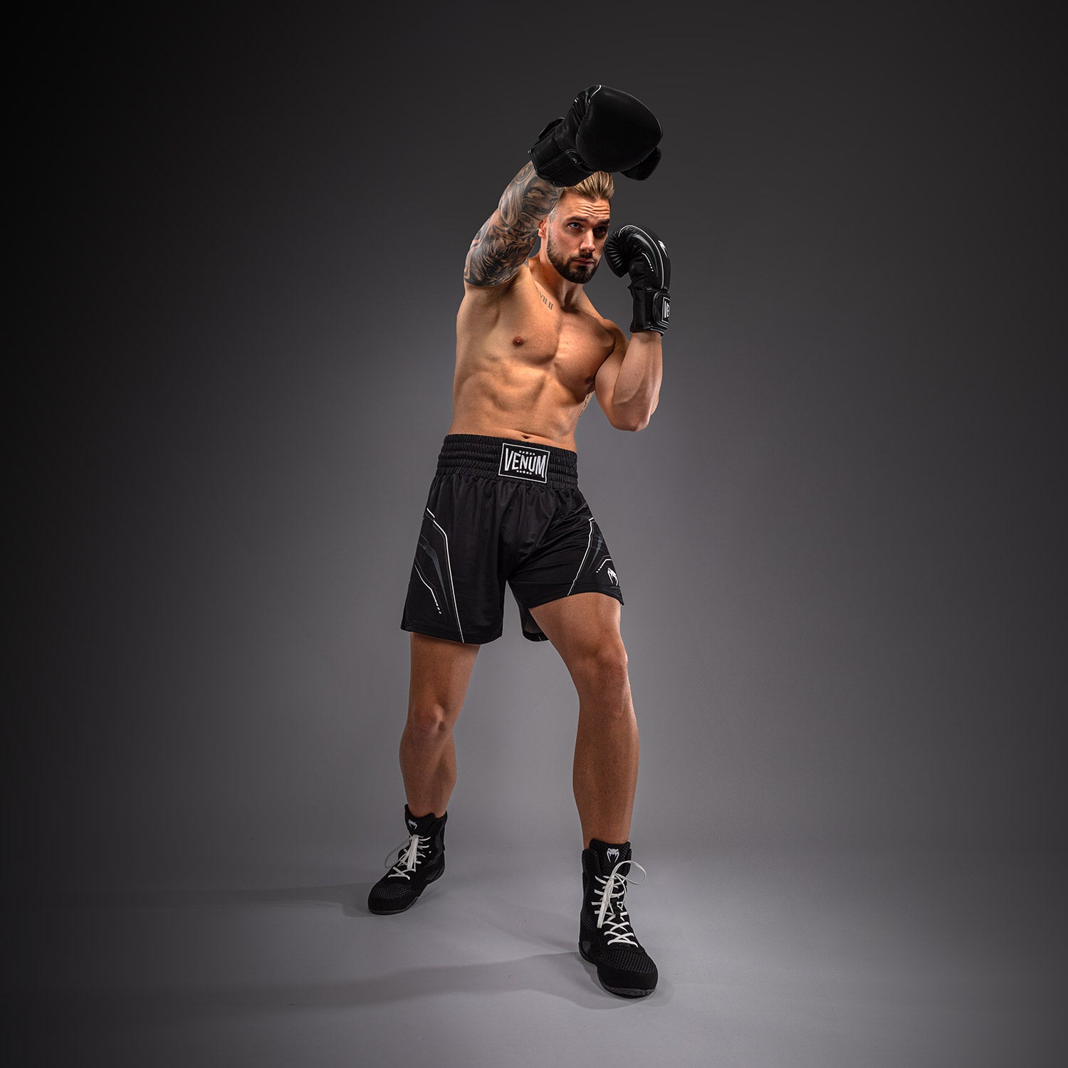 Short de Boxe Venum Streamline – Noir/Blanc - product-type_Shorts de boxe