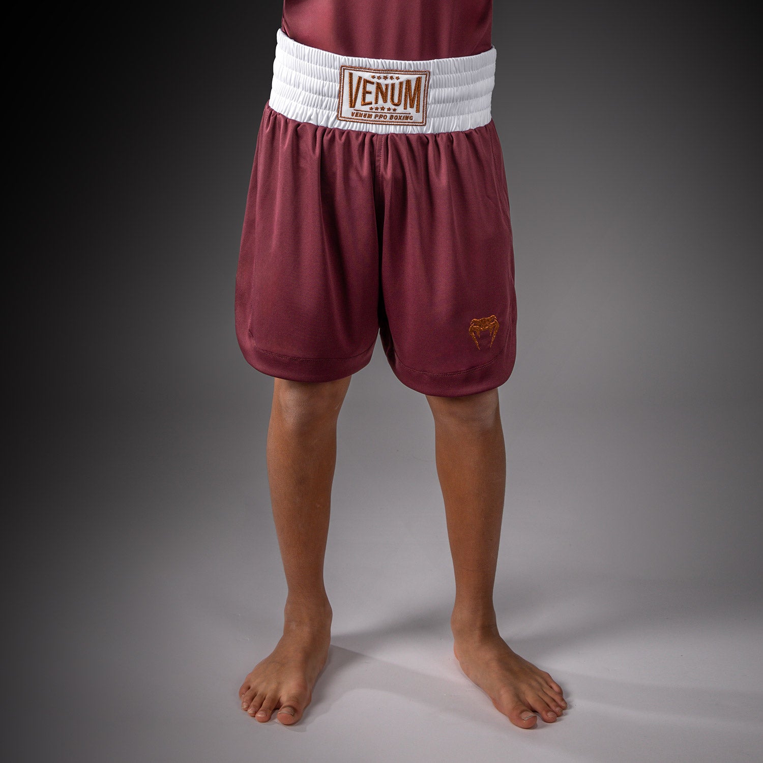 Short de Boxe Venum Classic Pour Enfants – Bordeaux - product-type_Shorts de boxe