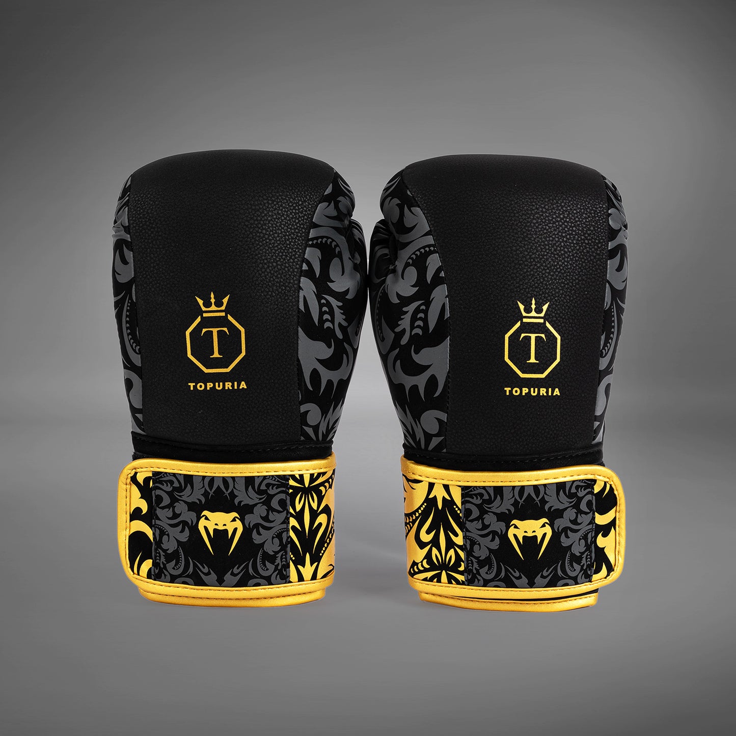 Gants de Boxe Venum x Topuria Unmatched Edition - Noir/Doré - product-type_Gants de boxe