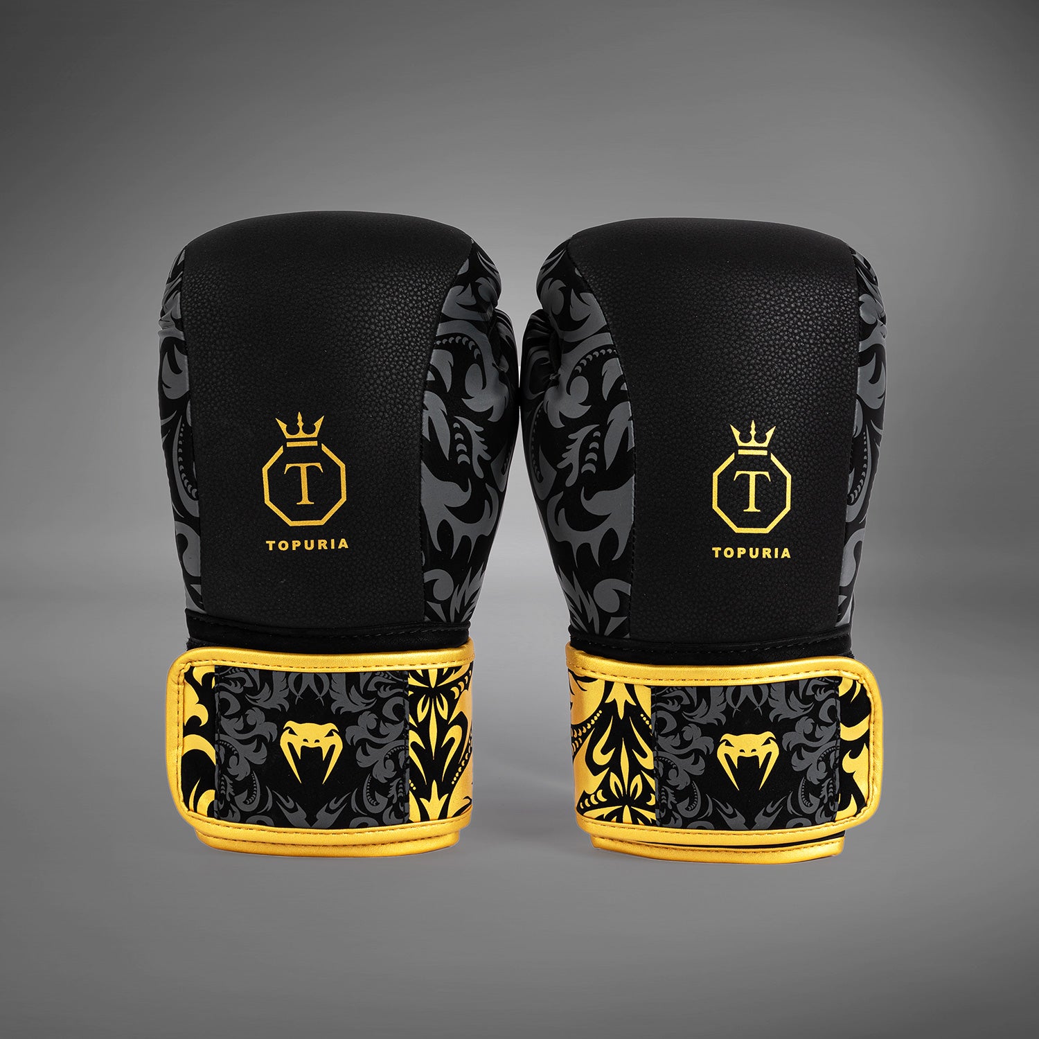 Gants de Boxe Venum x Topuria Unmatched Edition - Noir/Doré - product-type_Gants de boxe