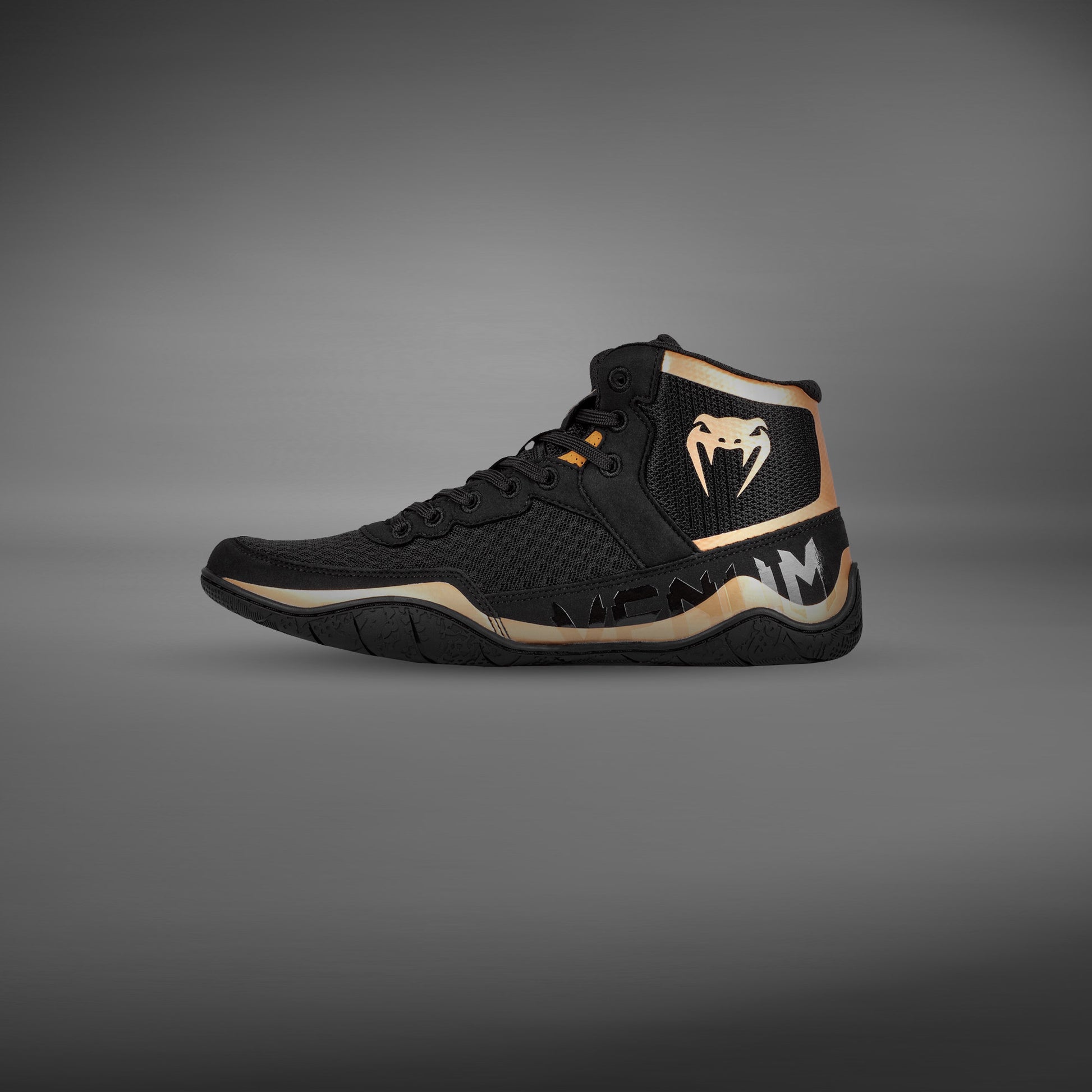 Chaussures de lutte Venum Elite - Noir/Bronze - product-type_chaussures de lutte
