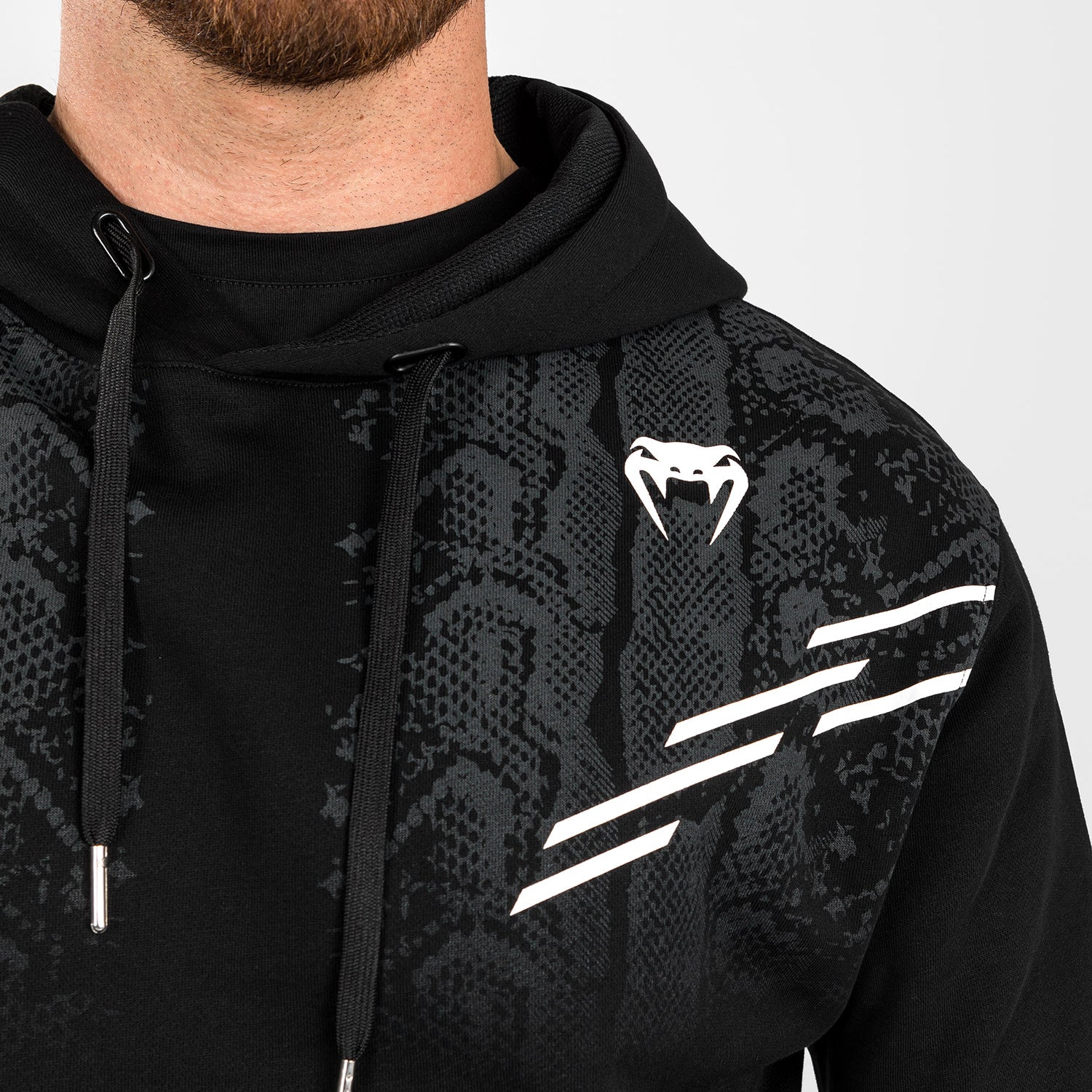 Sweatshirt à Capuche pour Hommes UFC Adrenaline by Venum Replica - Noir - product-type_Sweatshirts
