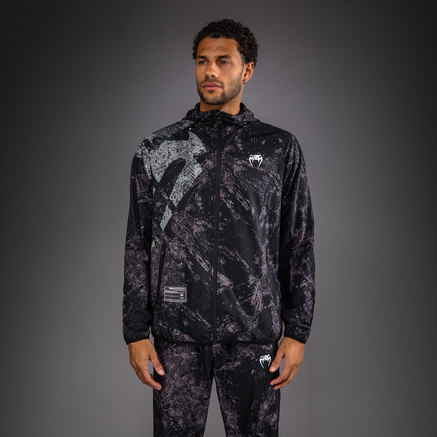Veste de Survêtement Venum Rage & Workout - Noir/Gris