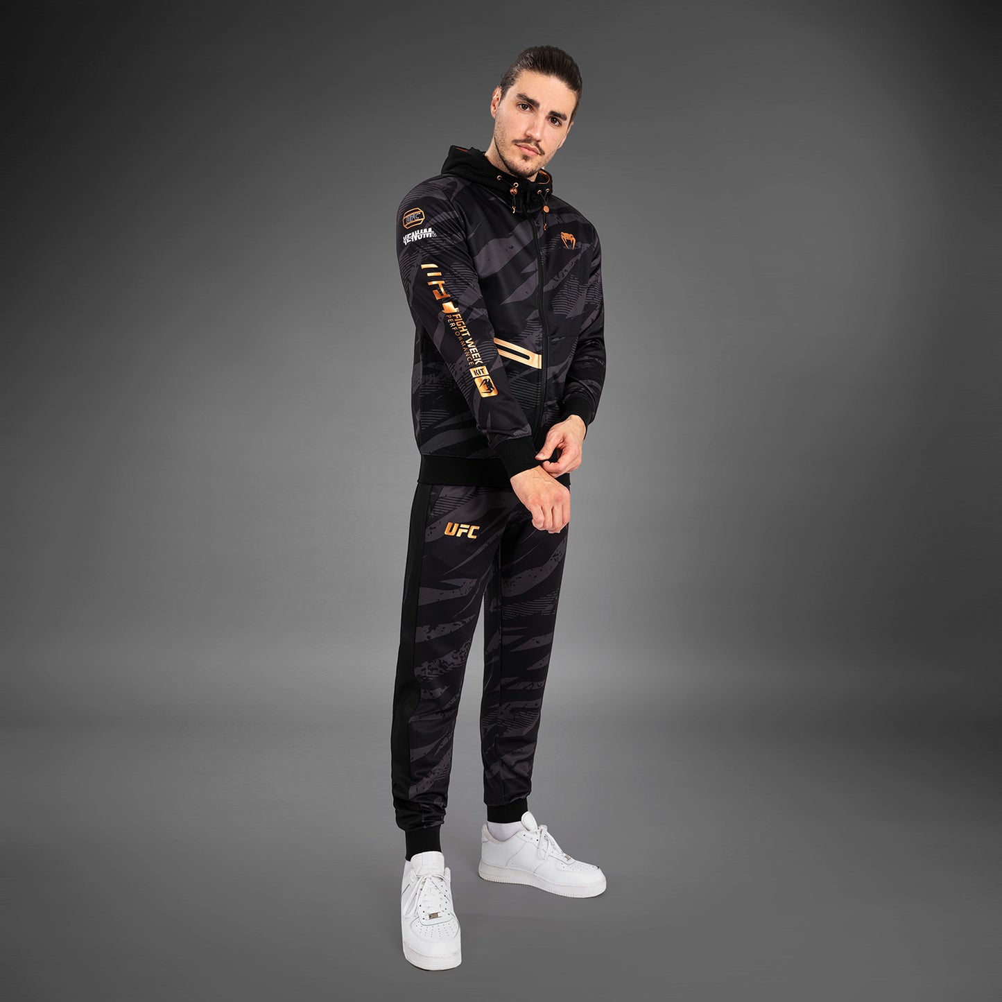 Veste À Capuche Zippé pour Hommes UFC Adrenaline by Venum Fight Week - Urban Camo - product-type_Vestes