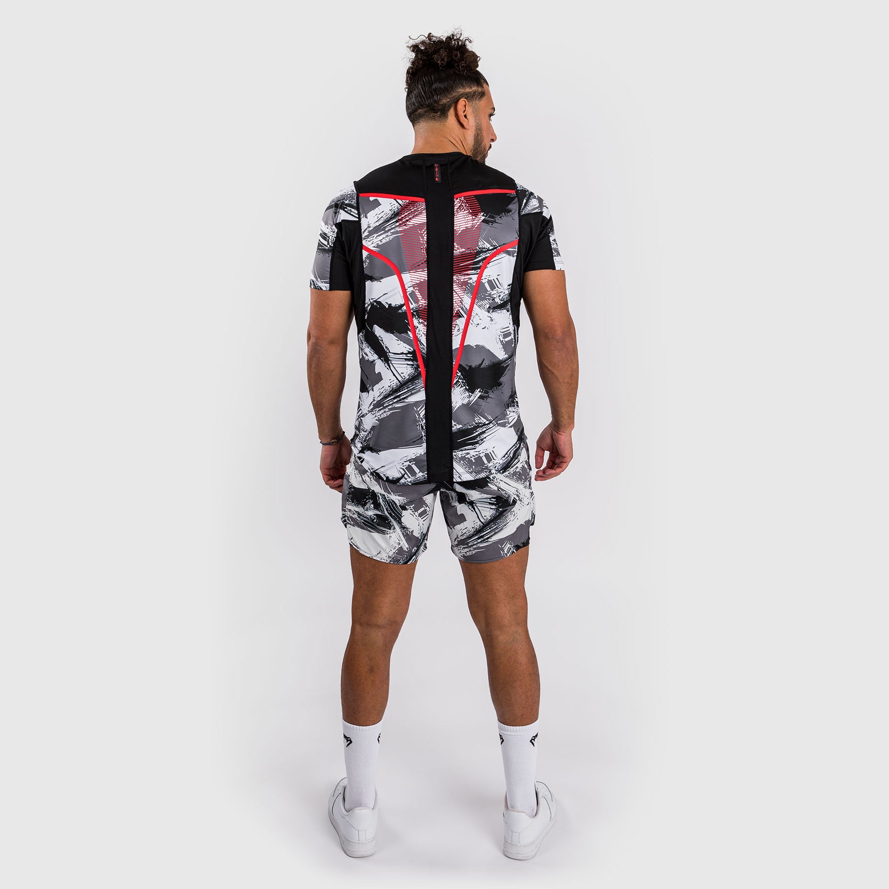 T-shirt Dry-Tech Venum Electron 3.0 - Gris/Rouge - product-type_T-Shirts Dry Tech