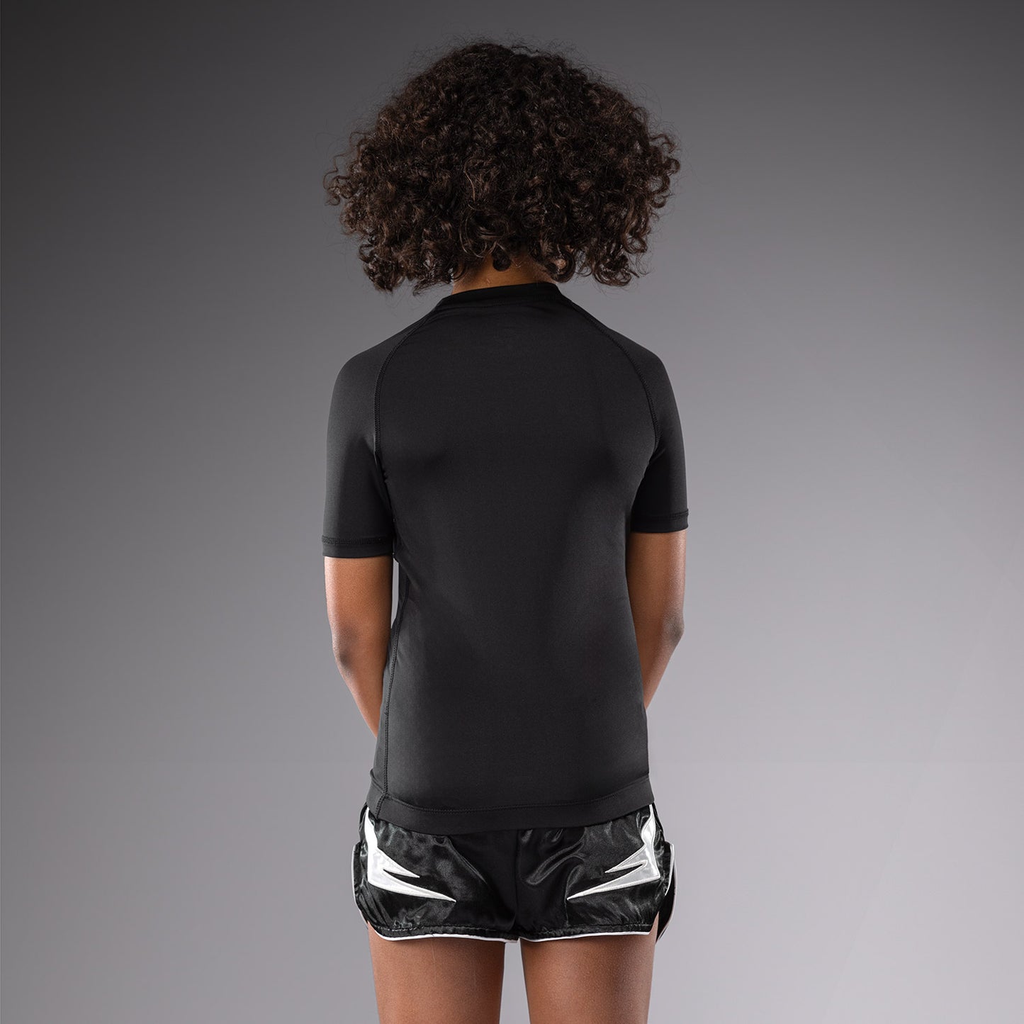 Rashguards Manches Courtes pour Enfants Venum Contender - Noir - product-type_T-Shirts de Compression