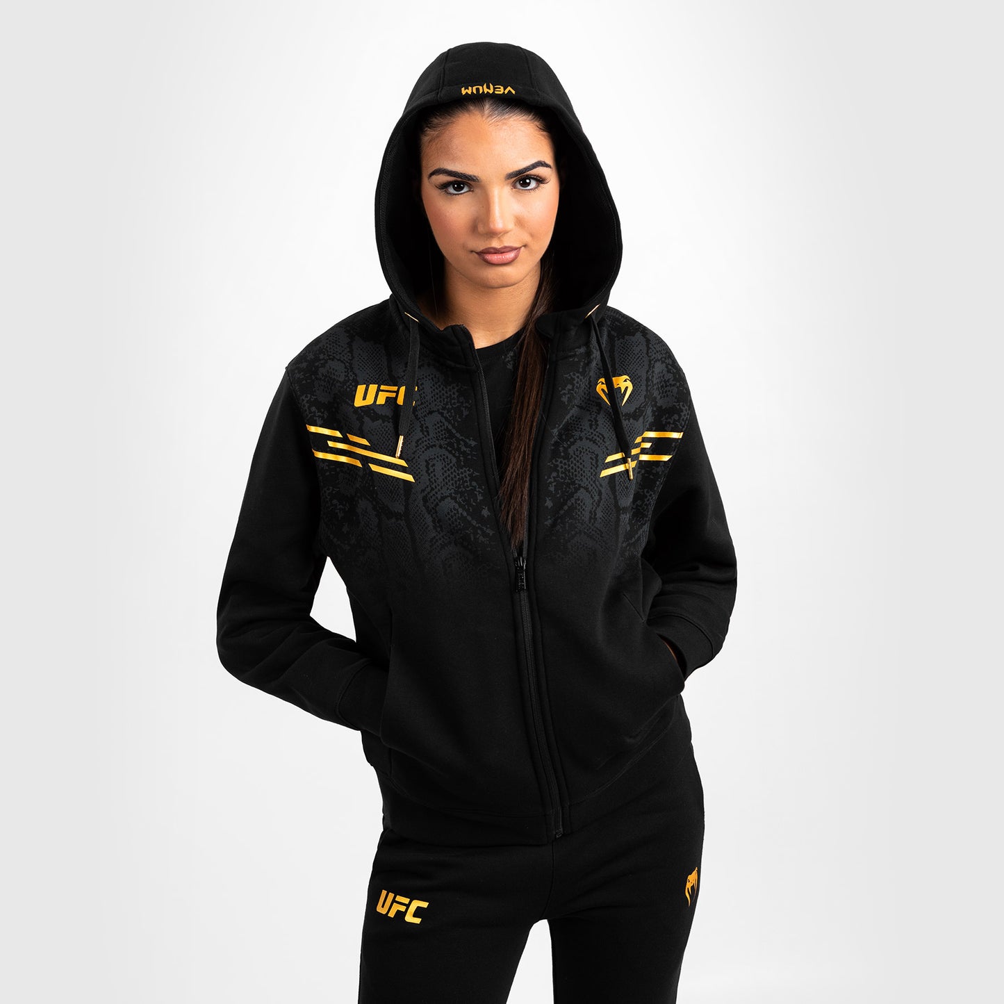Sweatshirt zippé à capuche pour Femmes UFC Adrenaline by Venum Replica - Champion - product-type_Vestes