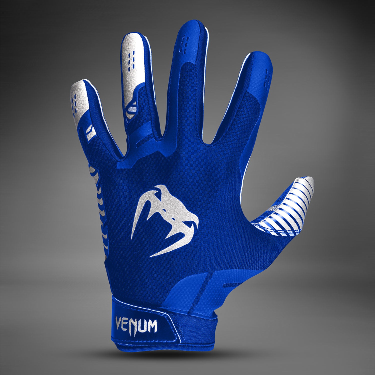 Gants de Football Venum Elite - Bleu Royal/Argent - product-type_Football Gloves