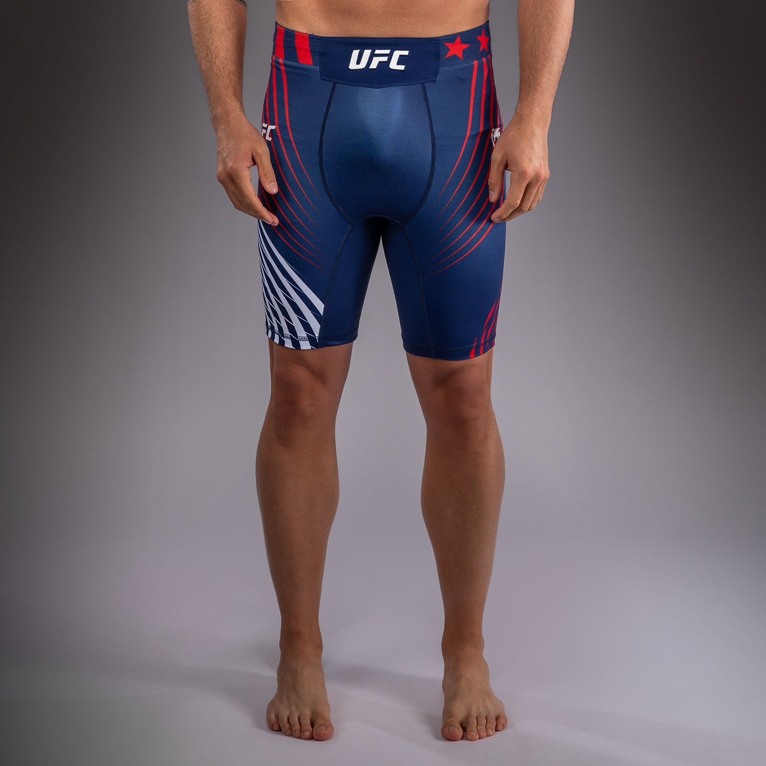 Official UFC Freedom 250 by Venum Authentic Fight Night Short Vale Tudo pour homme - Bleu - product-type_Shorts de compression