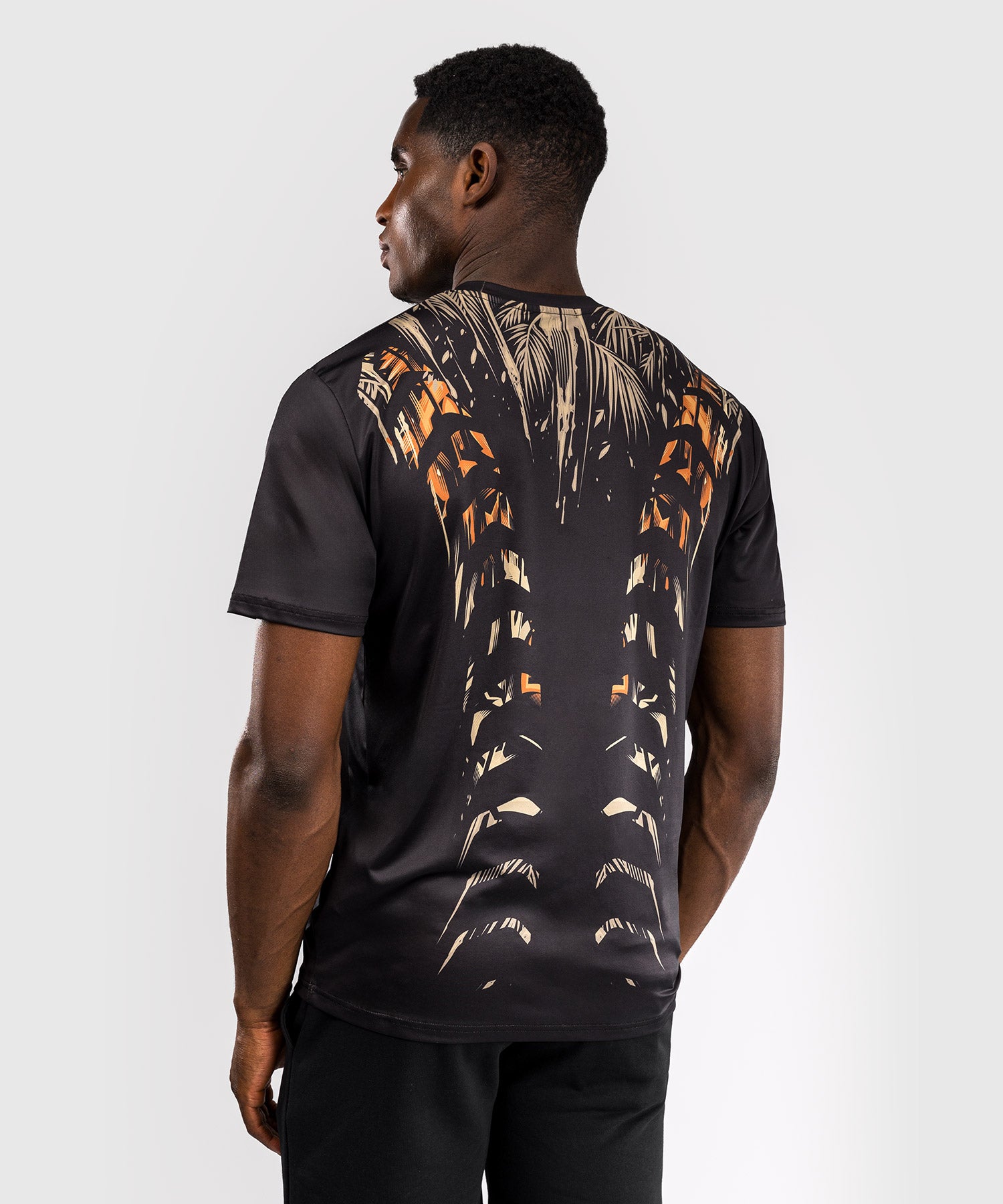T-Shirt Dry-Tech Venum Tiger - Noir/Orange Néon - product-type_T-Shirts Dry Tech
