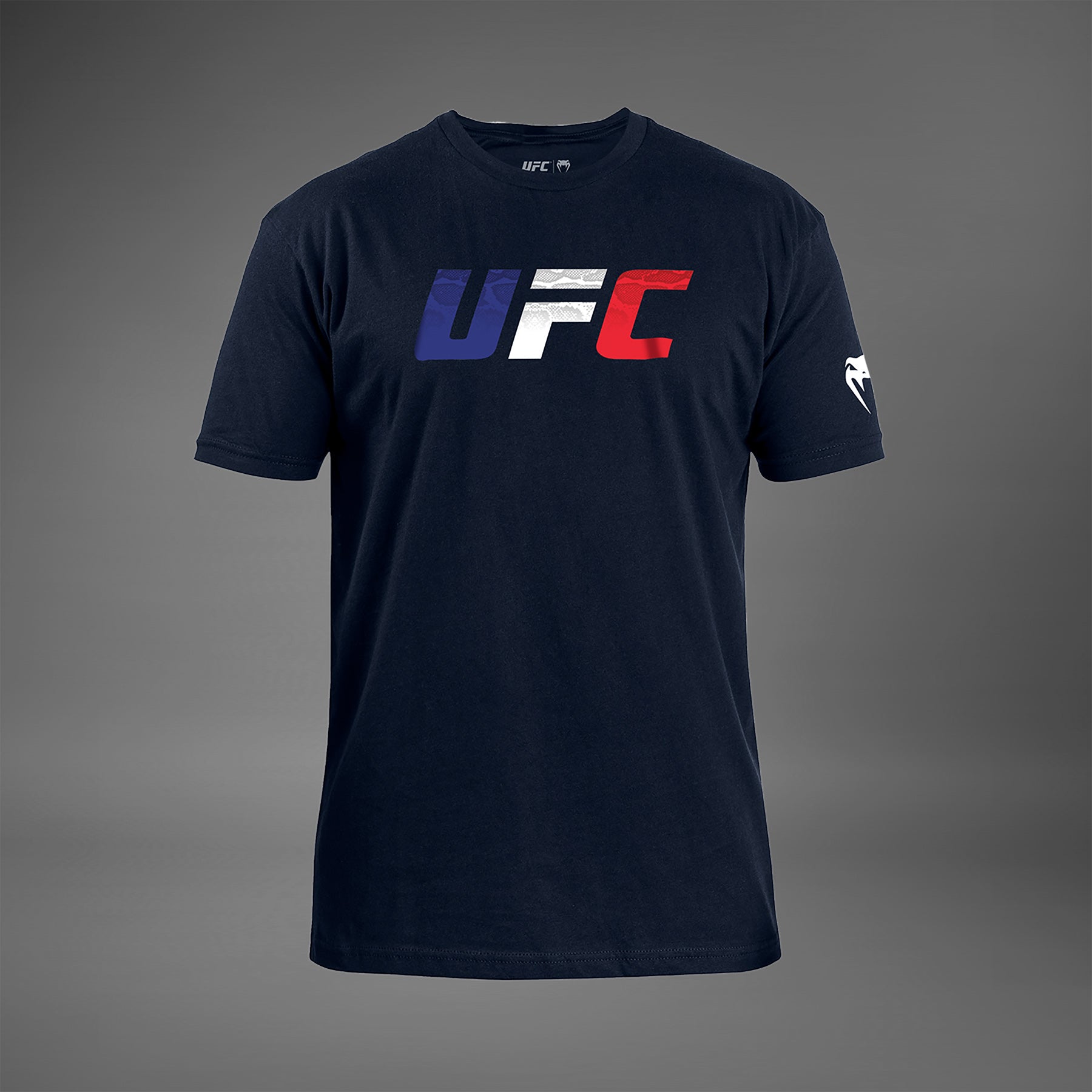 T-shirt UFC Unrivaled by Venum Drapeau Français - Bleu Marine - product-type_T-Shirts