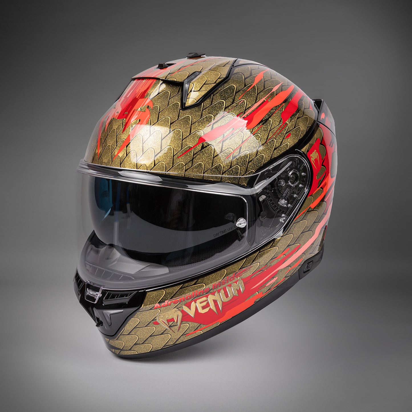Casque de moto Venum x Shark SKWAL i3 - Rouge/Or - product-type_Casque de Moto