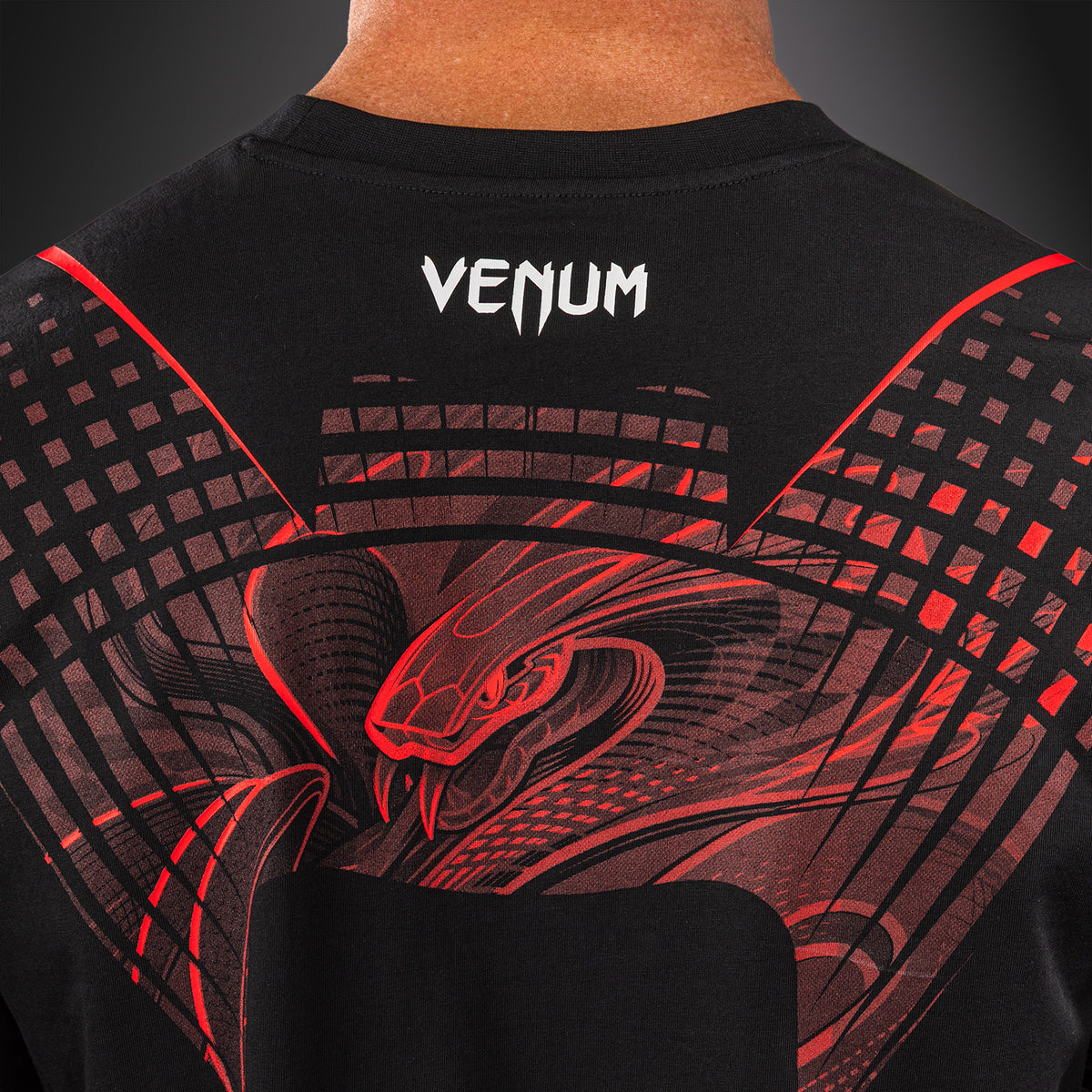 T-shirt Venum Crimson Viper 2.0 - Noir/Rouge