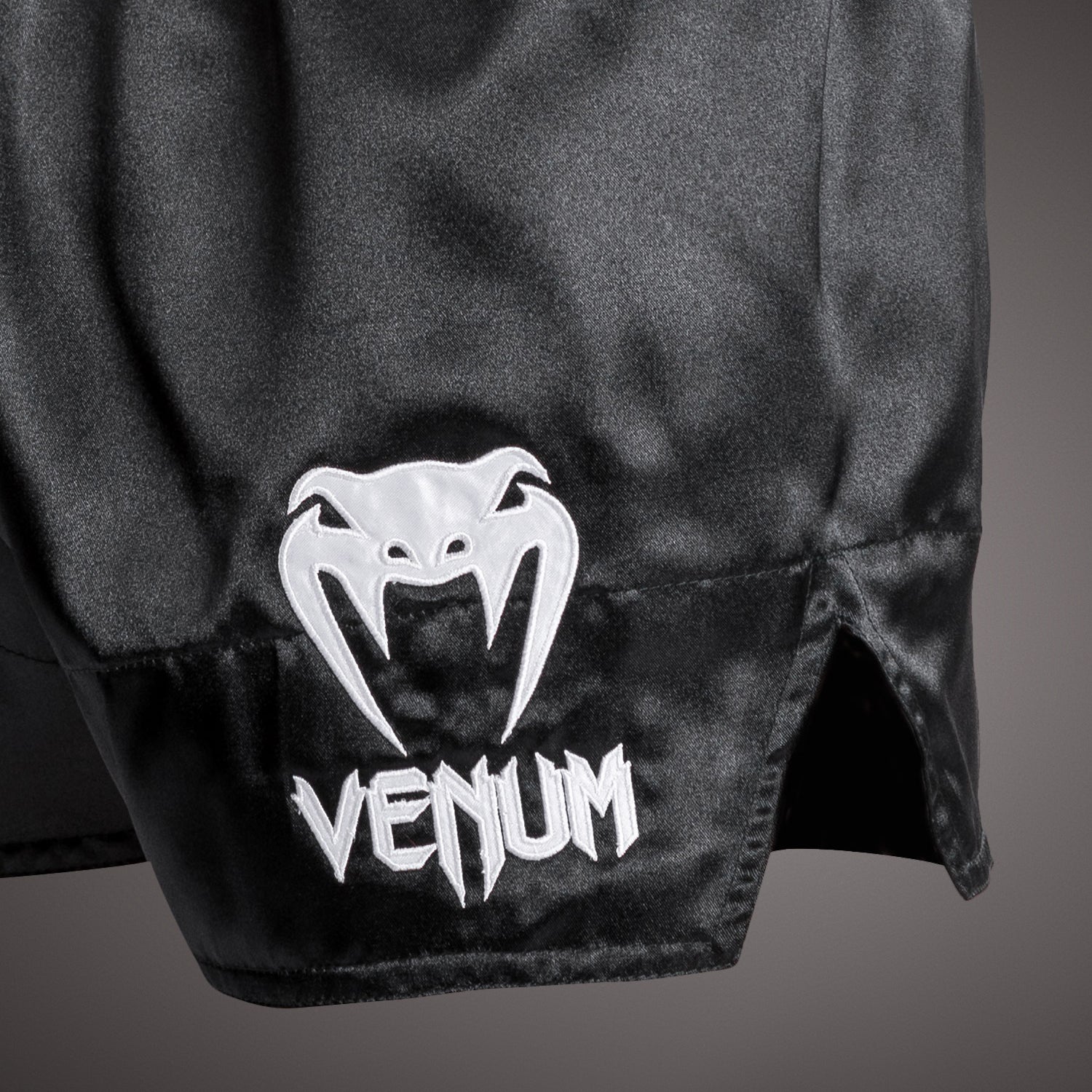 Venum Classic - Short Muay Thaï Blanc/Noir/Blanc - product-type_Shorts de Muay Thai
