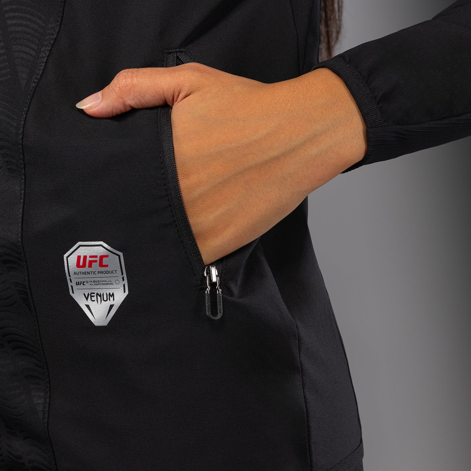 Sweat à capuche Walkout Femme UFC Zenith by Venum Authentic Fight Night - Noir - product-type_Sweatshirts