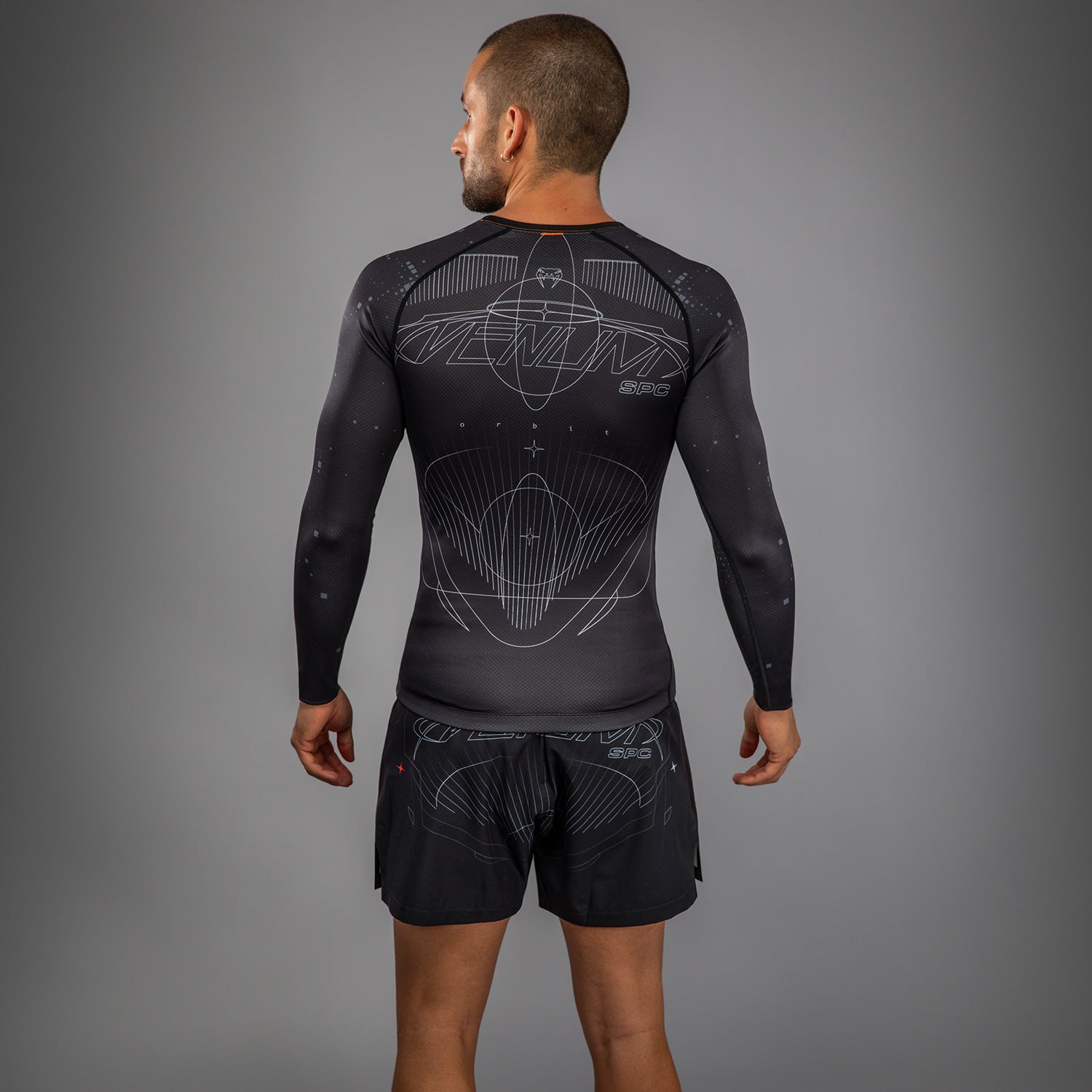 Rashguard Manches Longues Venum Eclipse – Noir/Ivoire - product-type_T-Shirts de Compression
