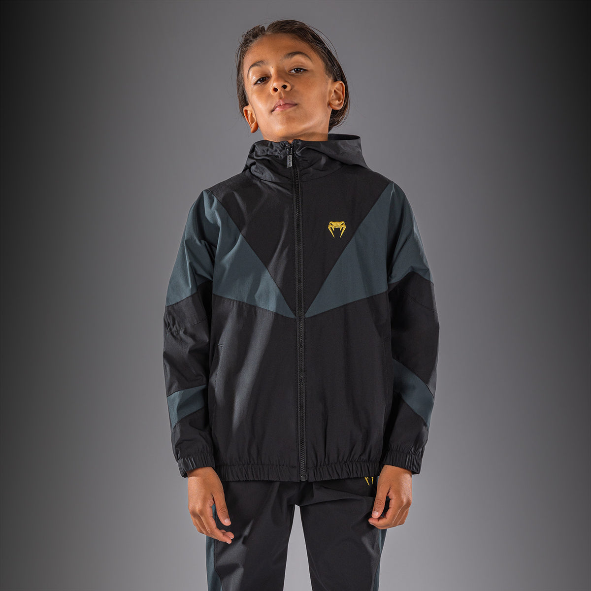 Veste de survêtement Pour Enfant Venum Vectra - Noir/Or