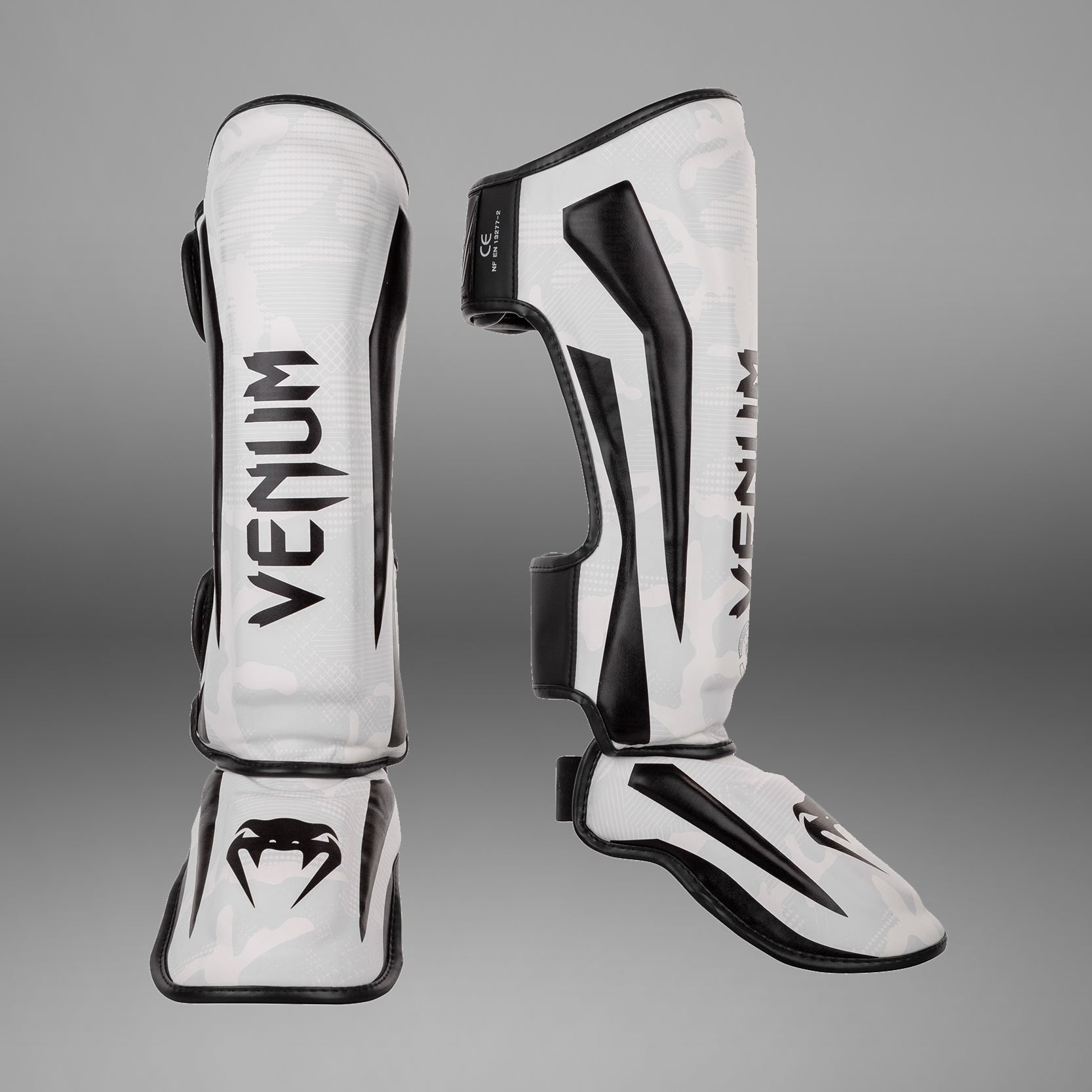 Protège-tibias Venum Elite – Blanc Camo - product-type_Protège-tibias