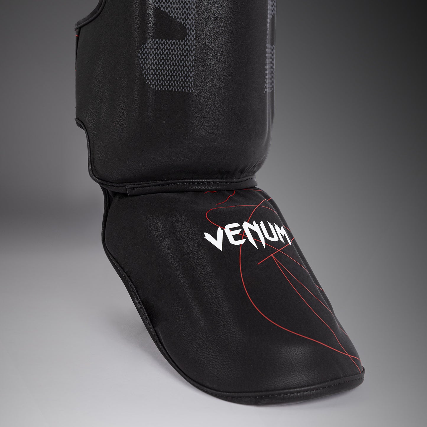 Protège-Tibias Venum Tactical XT- Noir/Rouge Feu - product-type_Protège-tibias