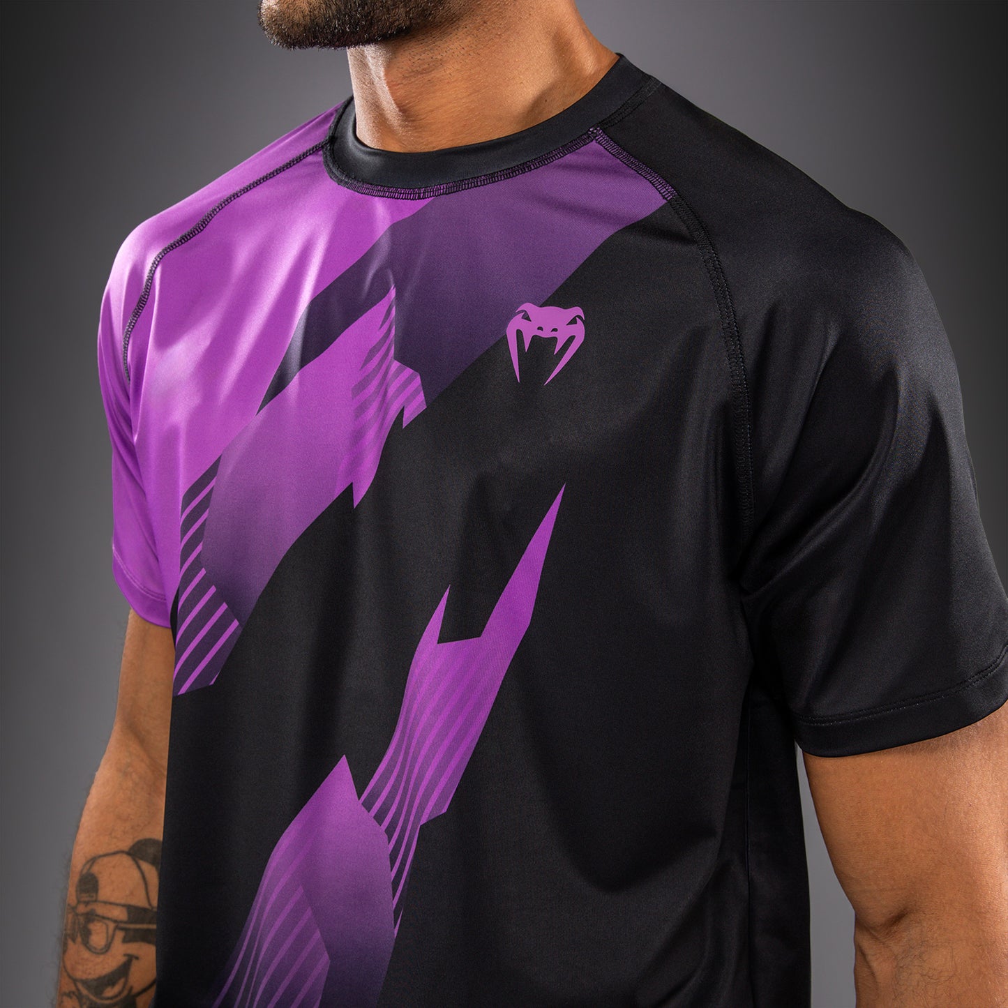 T-shirt Dry Tech Venum No-Gi 6.0 - Noir/Violet