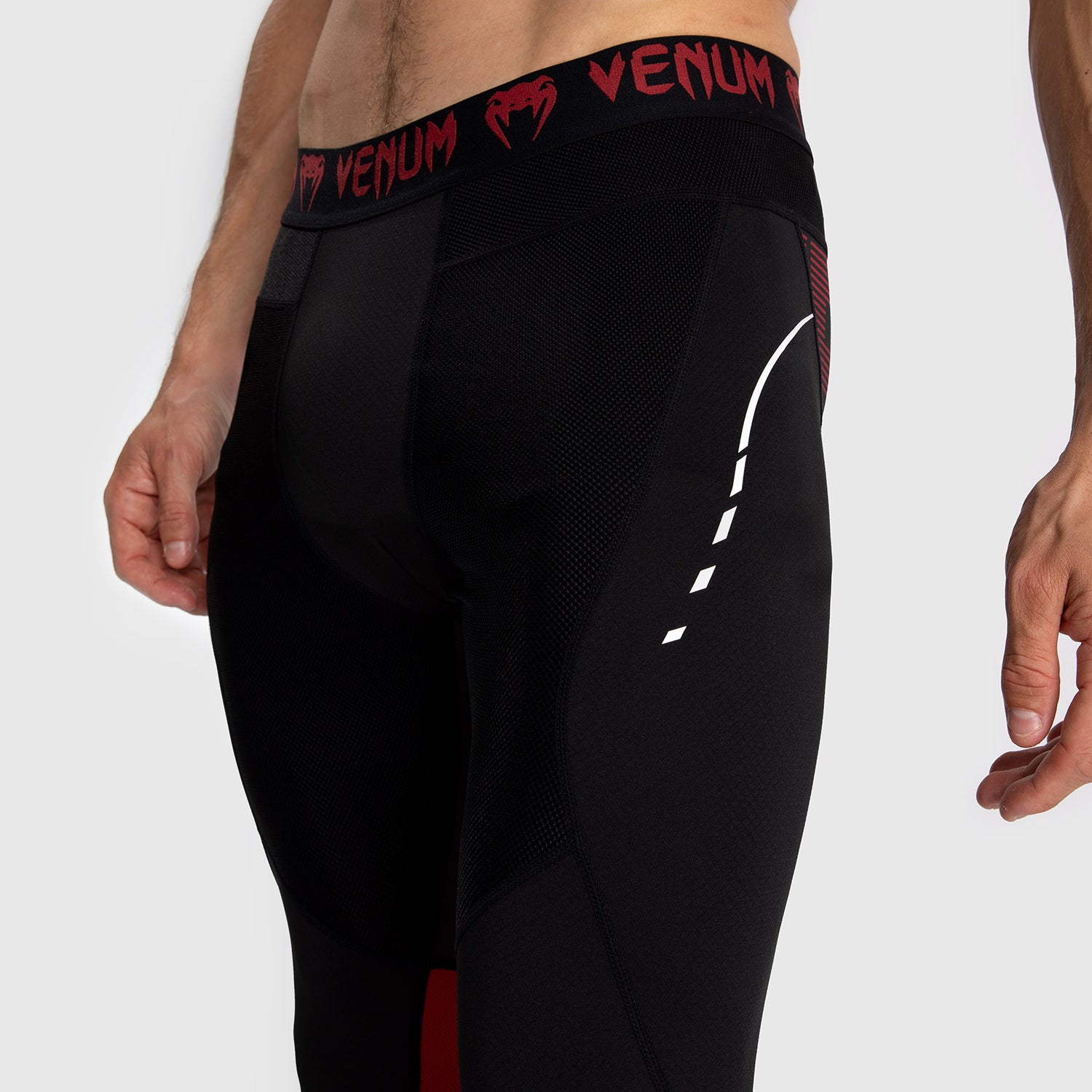 Pantalon de Compression pour Hommes Venum Adrenaline - Red - product-type_Pantalons de Compression