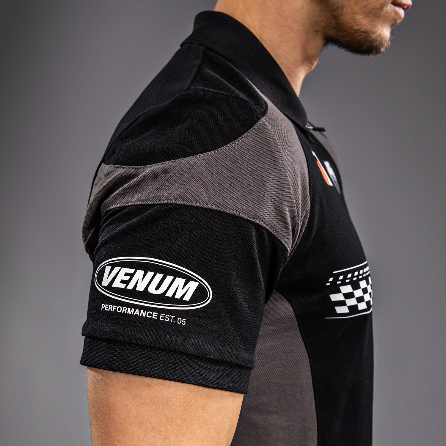 Polo en Coton Venum Motorsport - Noir Profond - product-type_Polos