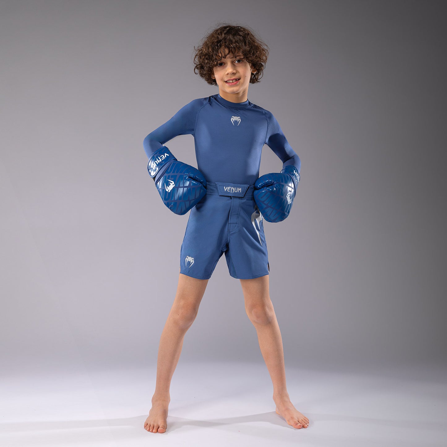 Short de combat pour Enfants Venum Light - Bleu Royal - product-type_Shorts de MMA