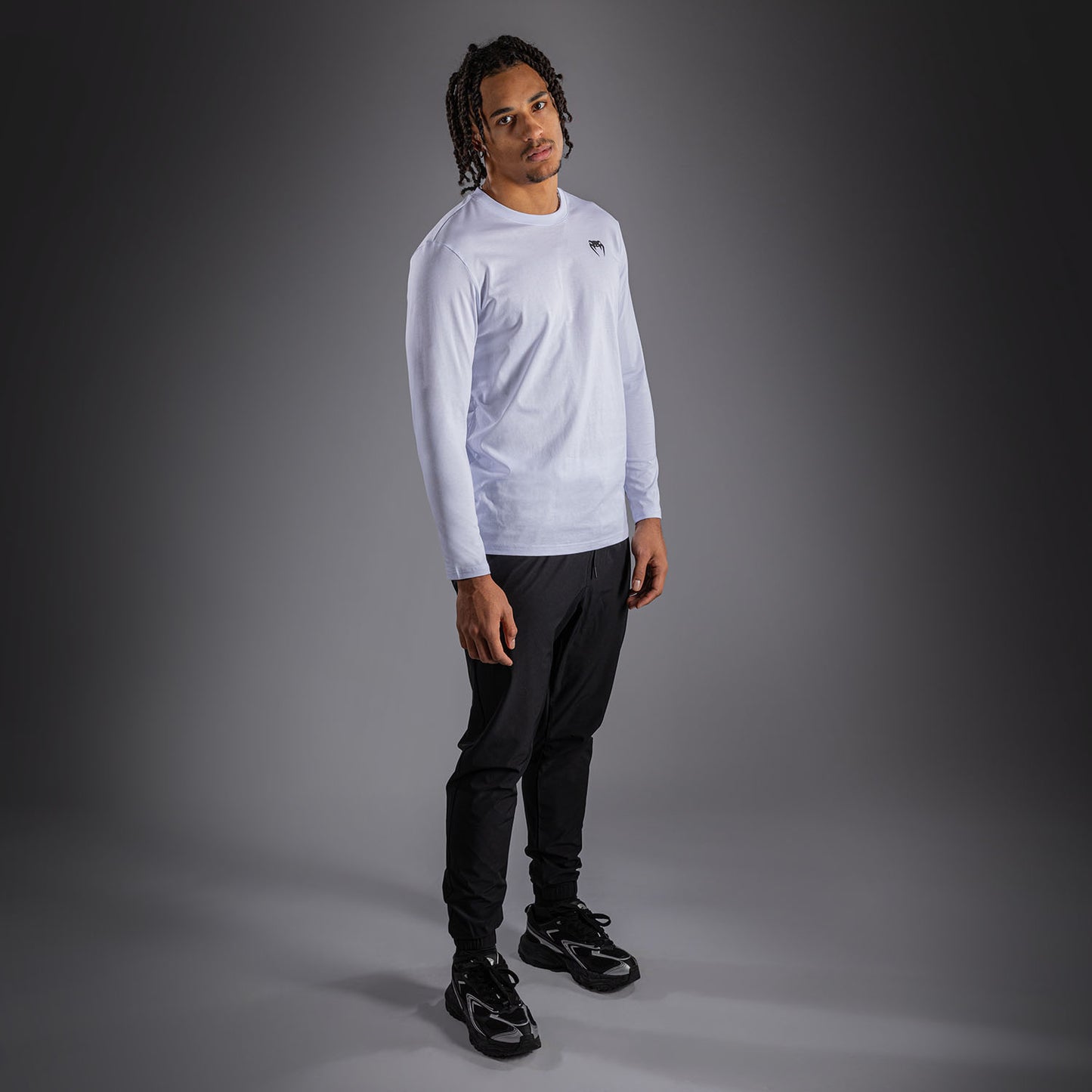 T-shirt à manches Longues Venum Lineup - Blanc/Noir - product-type_T-Shirts
