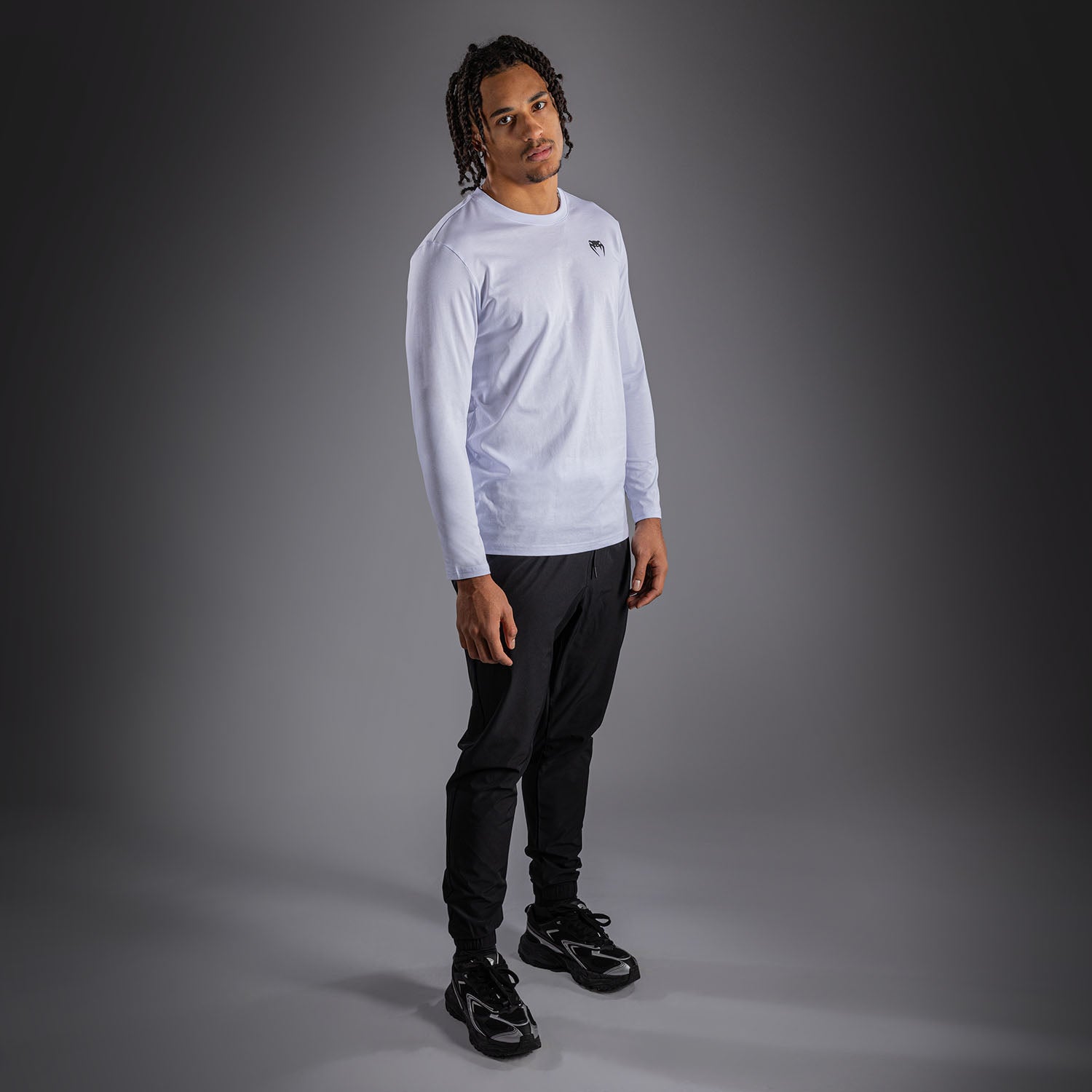 T-shirt à manches Longues Venum Lineup - Blanc/Noir - product-type_T-Shirts