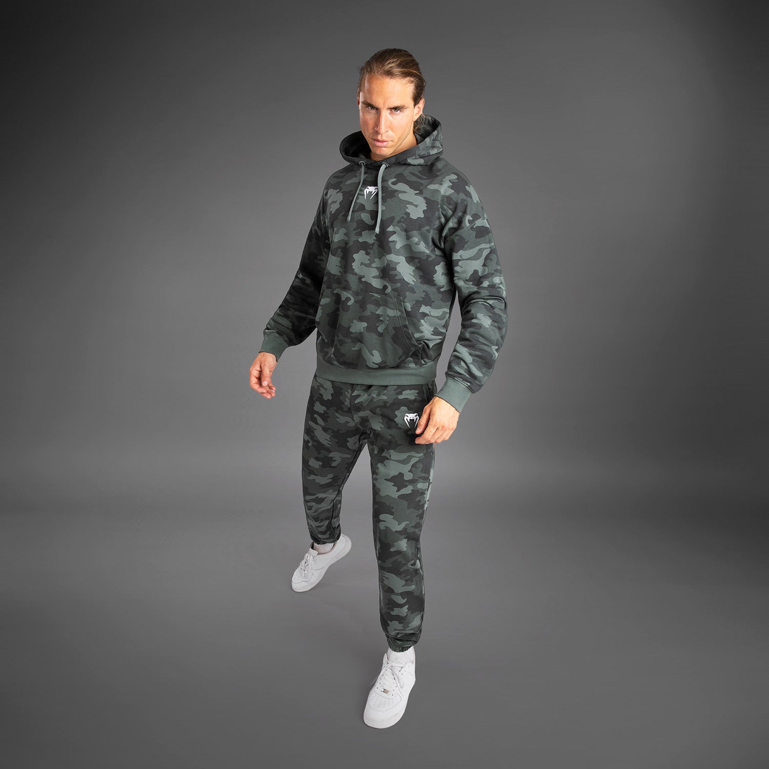 Sweat À Capuche pour Hommes Venum Vortex XL - Camouflage Kaki - product-type_Sweatshirts