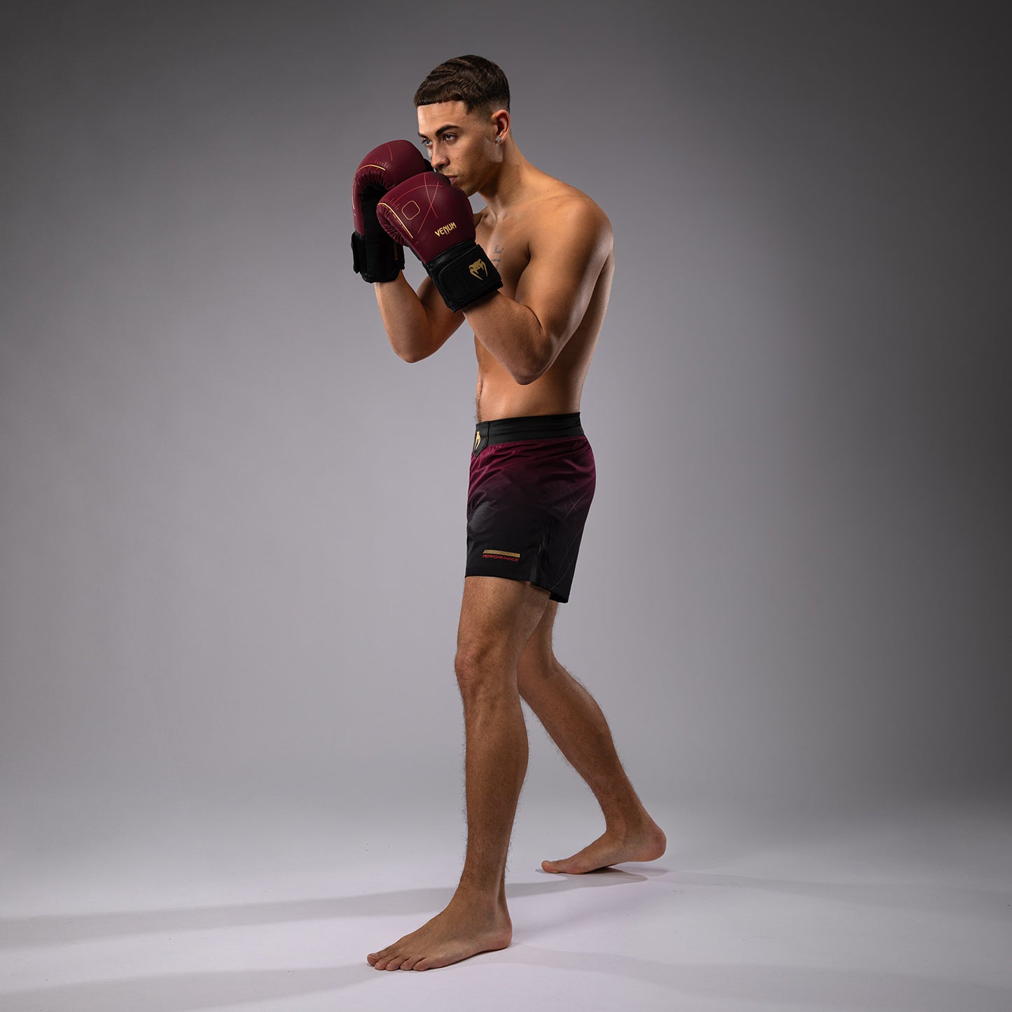 Short de Combat Venum Tactical XT- Noir/Bordeaux/Or - product-type_Shorts de MMA