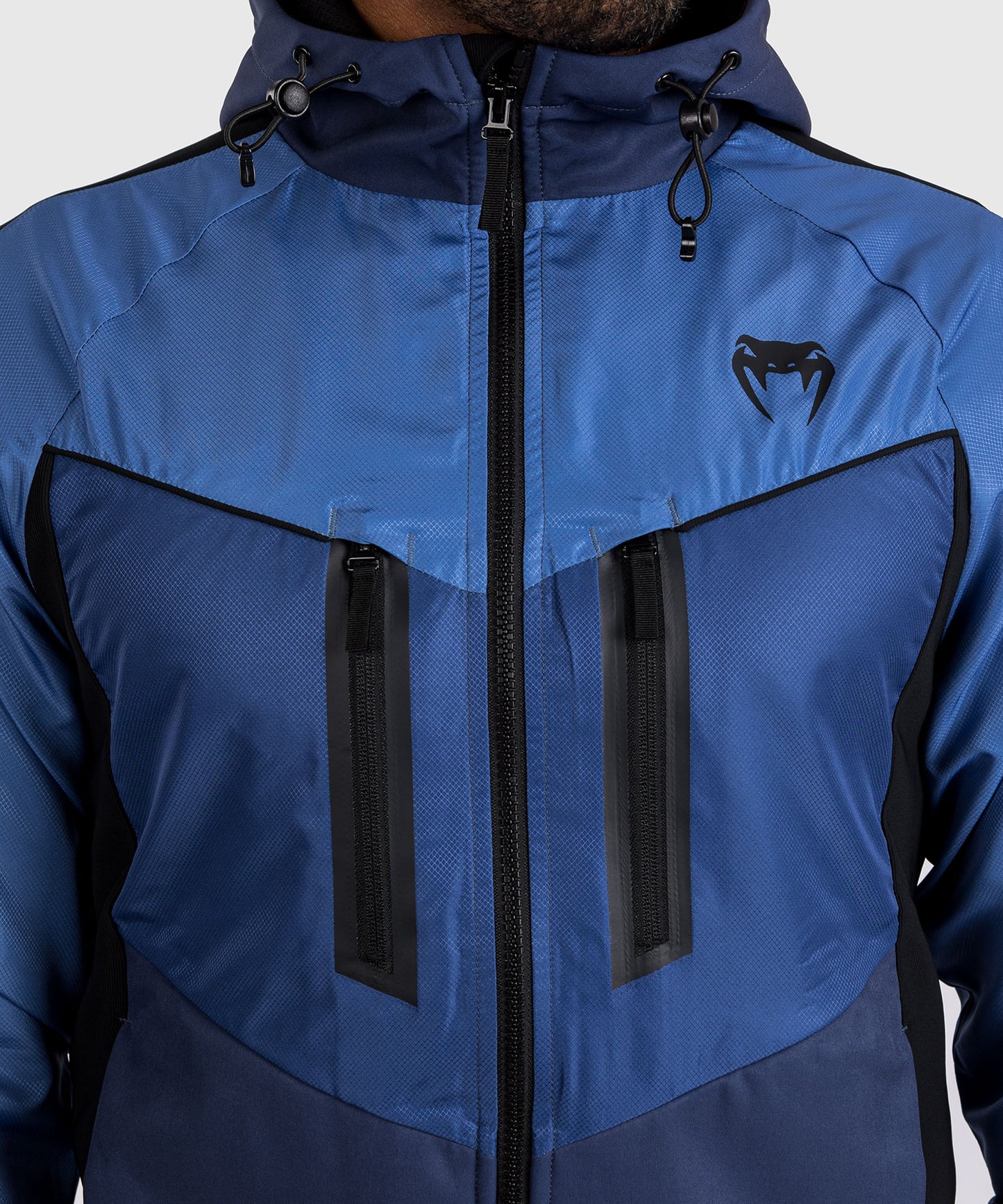 Veste de survêtement Venum Laser 3.0 - Noir/Bleu - product-type_Vestes