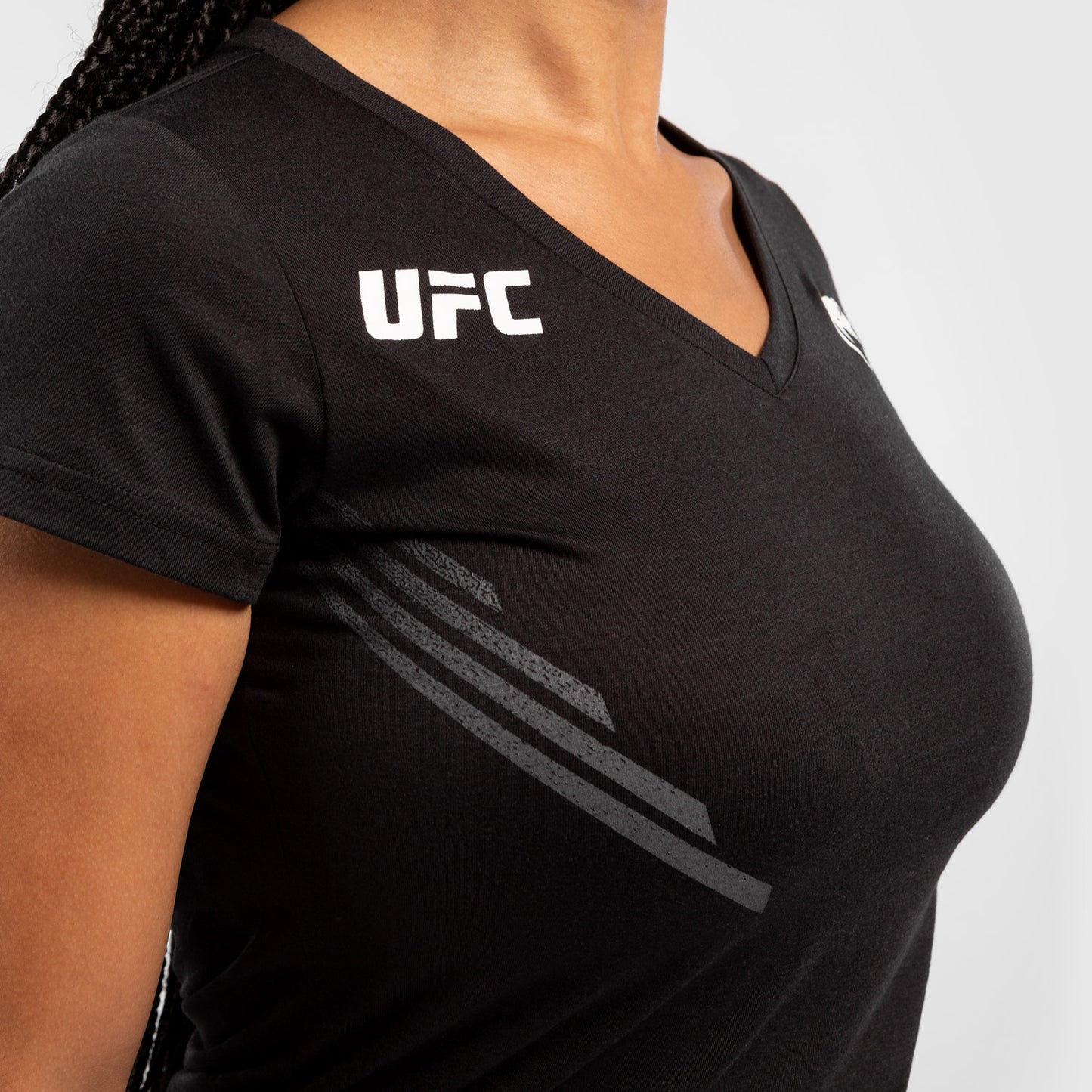 T-shirt Femme UFC Venum Replica - Noir
